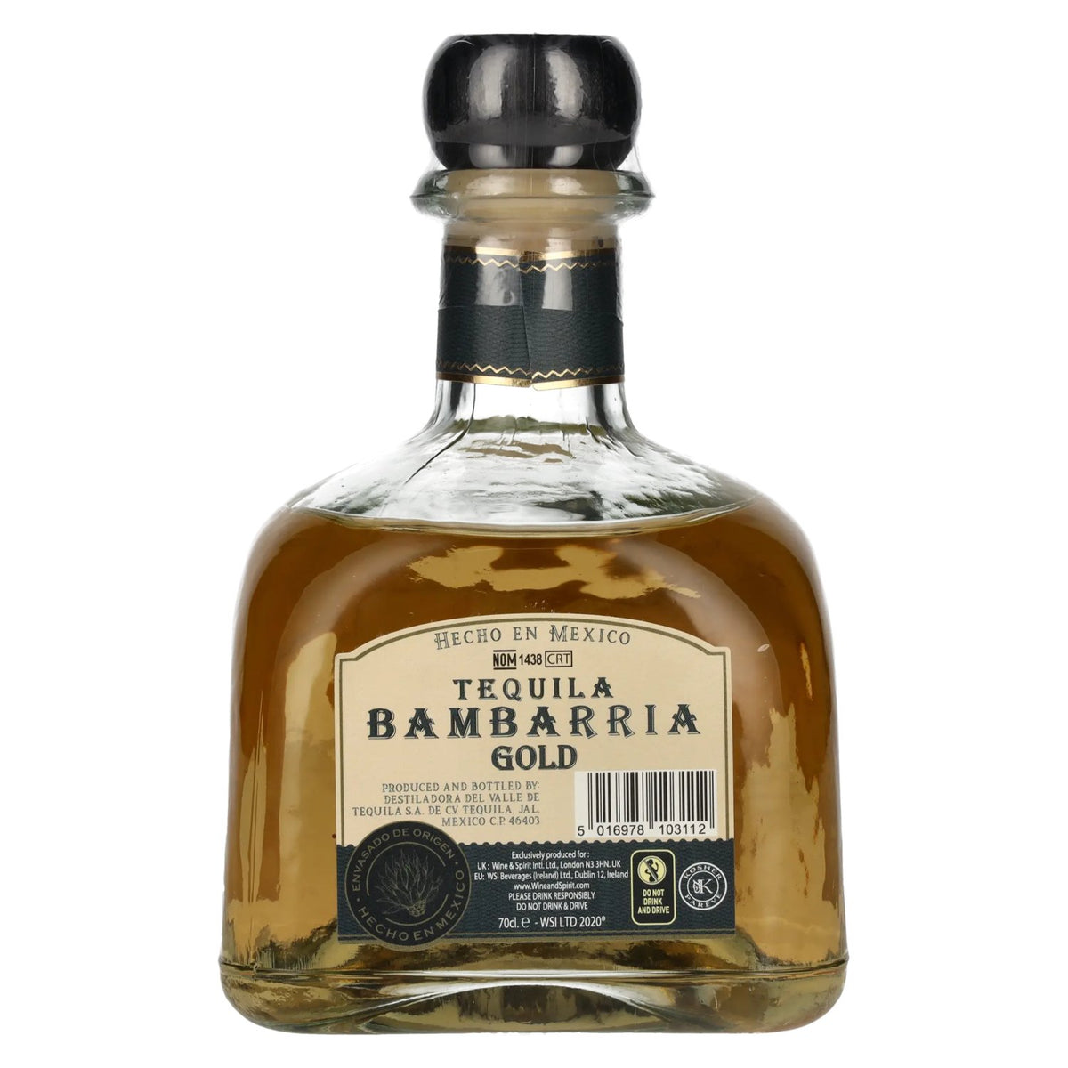 Bambarria Square GOLD 35% vol. 0,7l