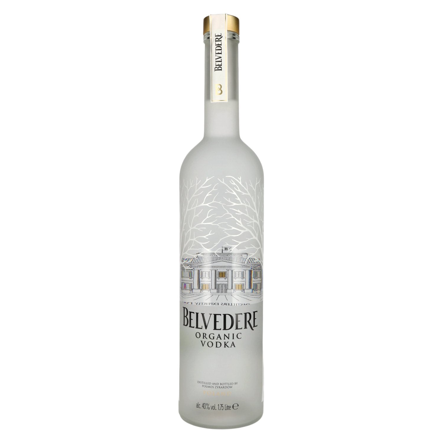 Belvedere Organic Vodka 40% vol. 1,75 l + LED-lichtsticker