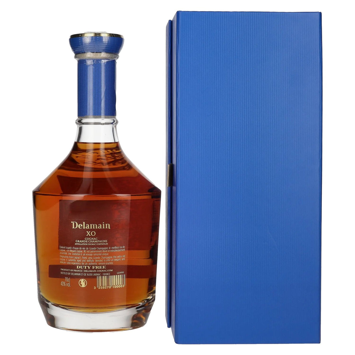 Delamain XO Grande Champagne Cognac 40% vol. 0,7 l in geschenkverpakking