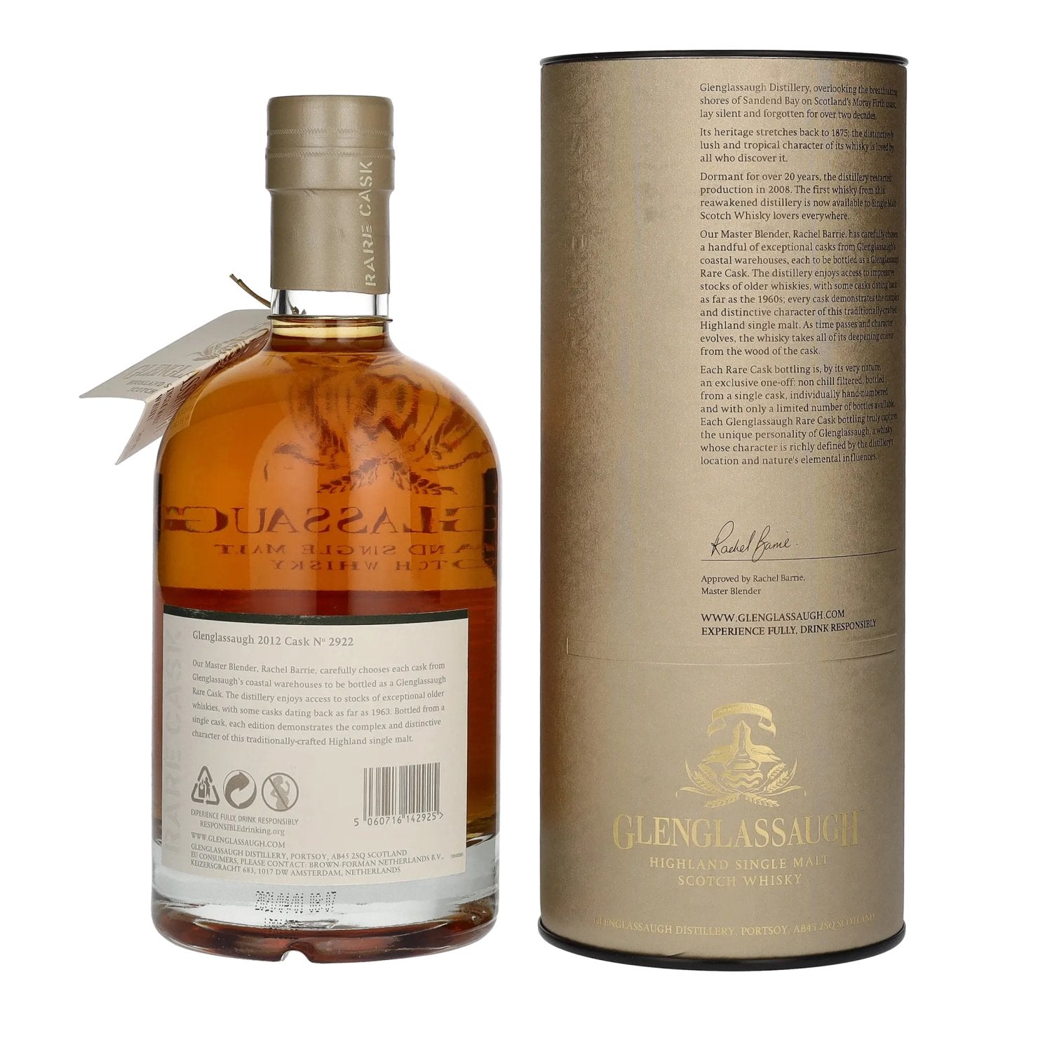 Glenglassaugh 9 Years Old RARE CASK RELEASE 2012 PX Puncheon Batch 4 58,3% Vol. 0,7l in gift box