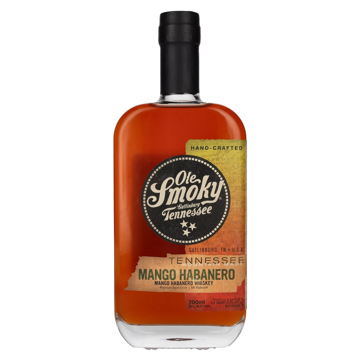 Ole Smoky Tennessee MANGO Habanero Whiskey 35 % vol. 0,7 l