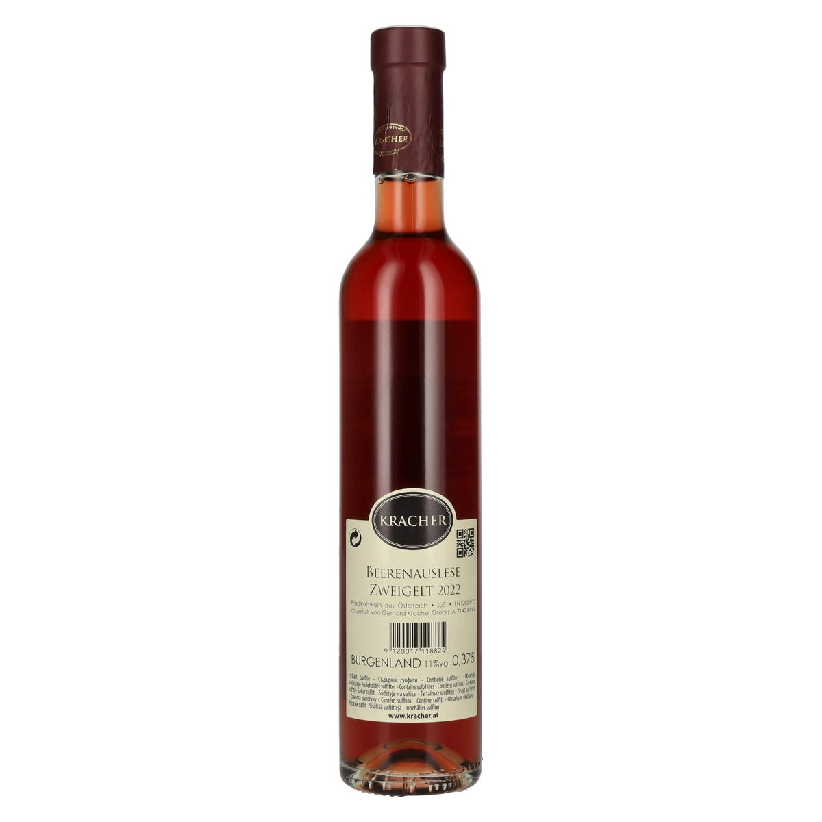 Kracher Beerenauslese Zweigelt 2022 11% Vol. 0,375l