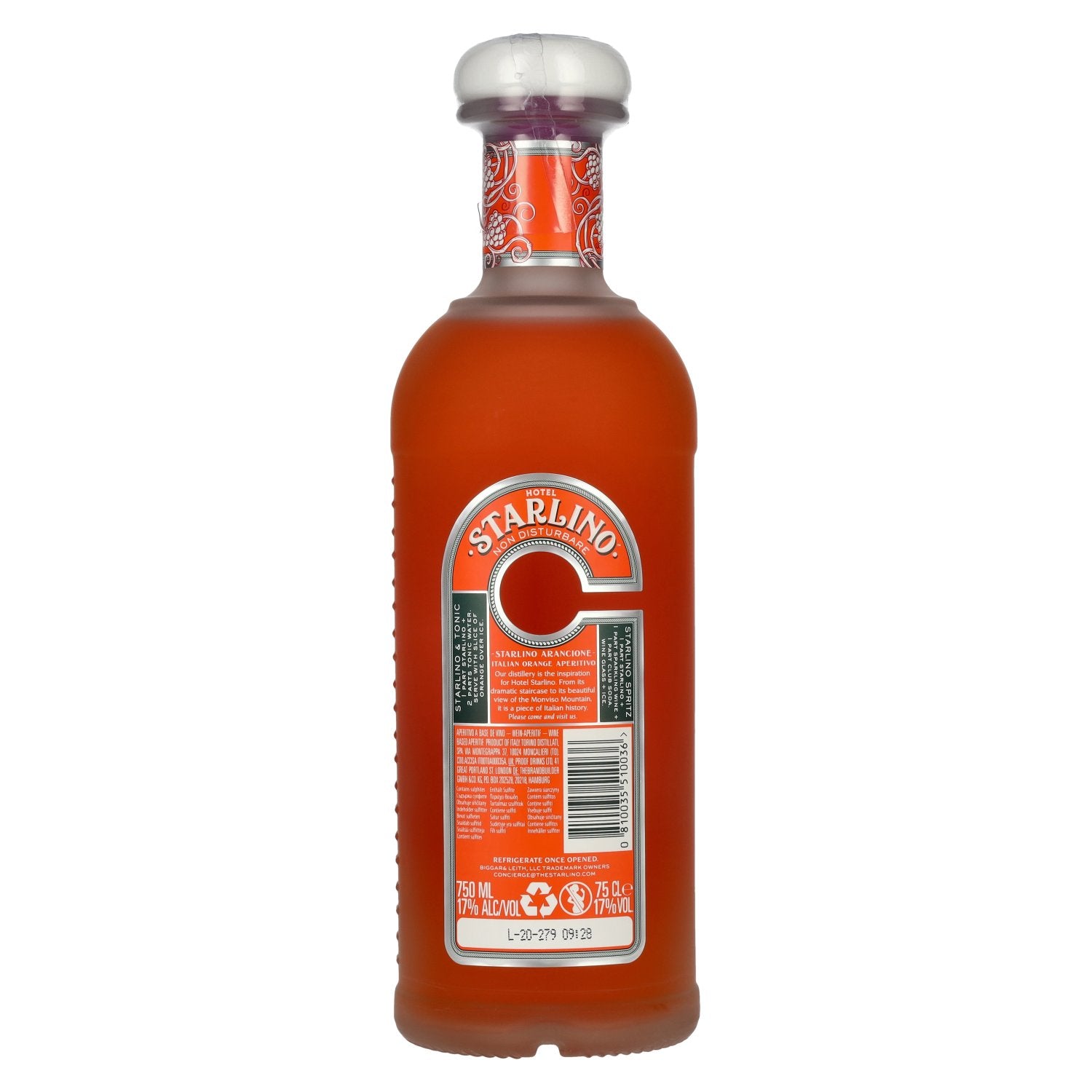Starlino ARANCIONE Aperitivo 17% Vol. 0,75l
