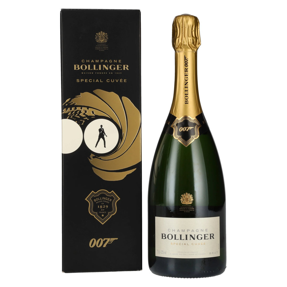 Champagne Bollinger SPECIAL CUVÉE 007 Limited Edition 12% Vol. 0,75l in gift box