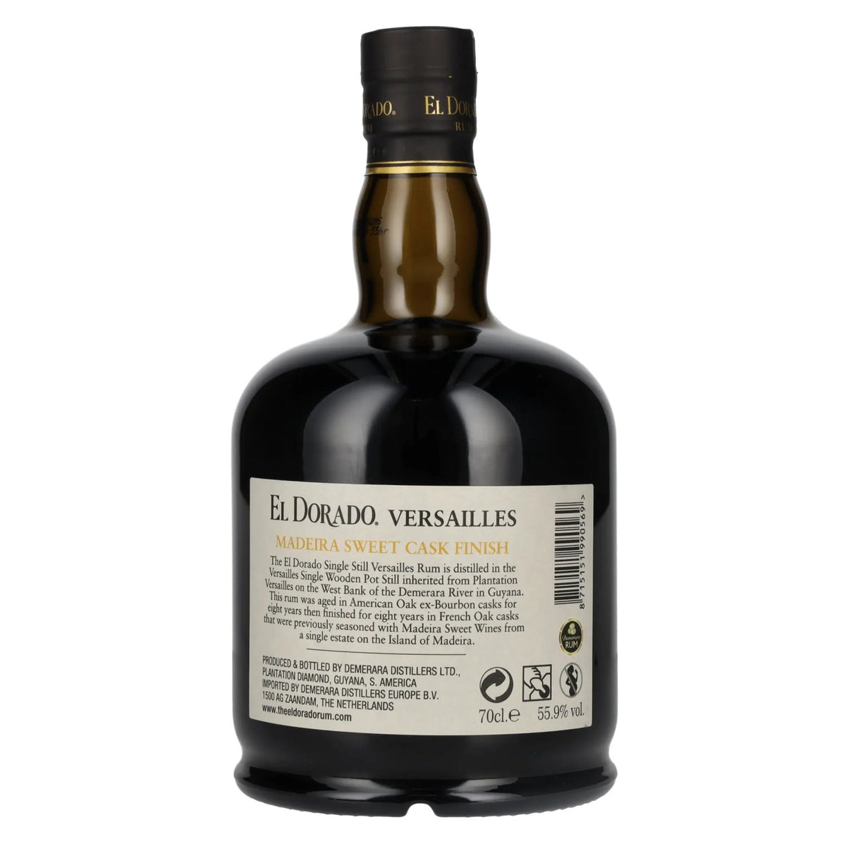 El Dorado Rum VERSAILLES Special Madeira Sweet Casks 2005 55,9% vol. 0,7 l