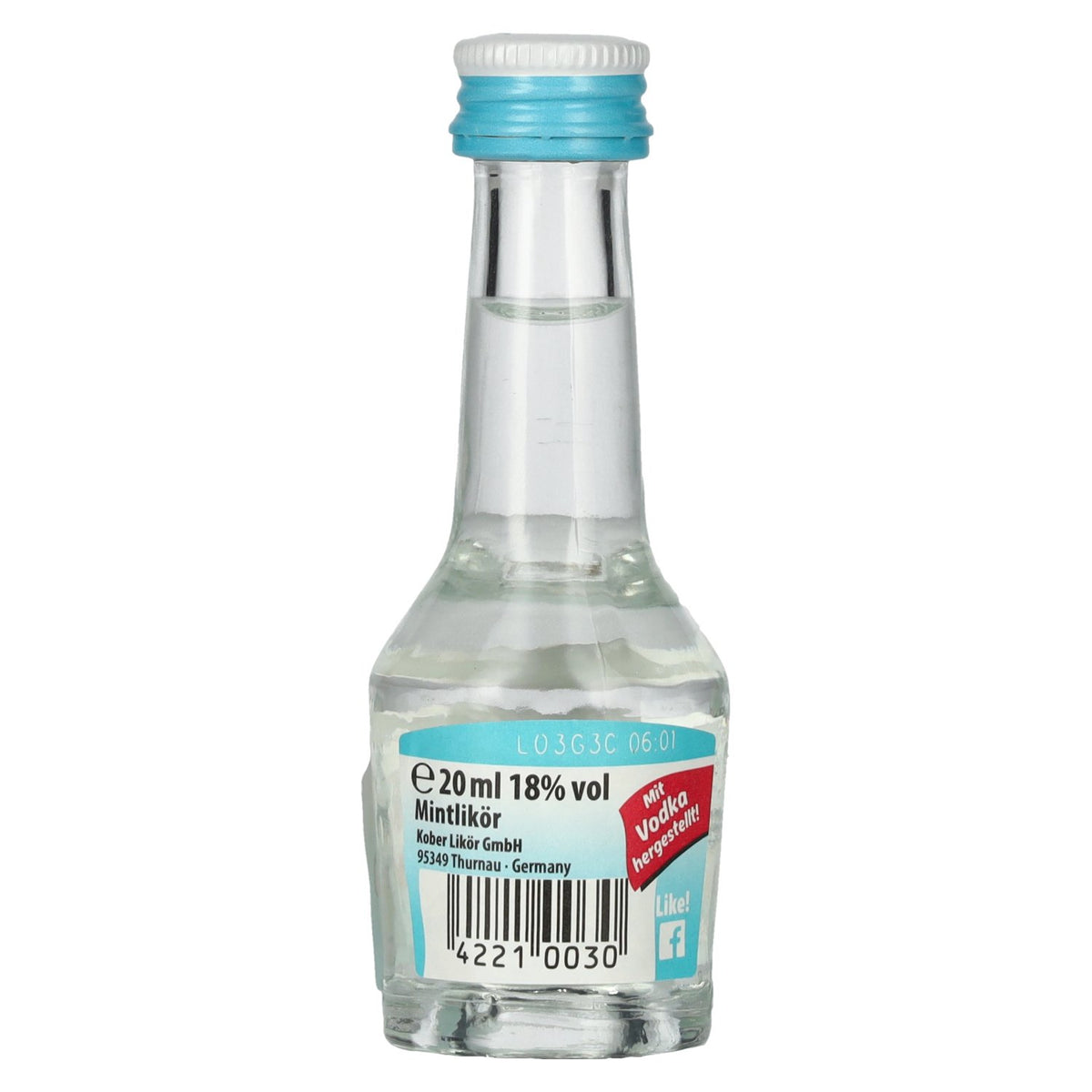 Kleiner Klopfer Pfefferminz 18% Vol. 0,02l