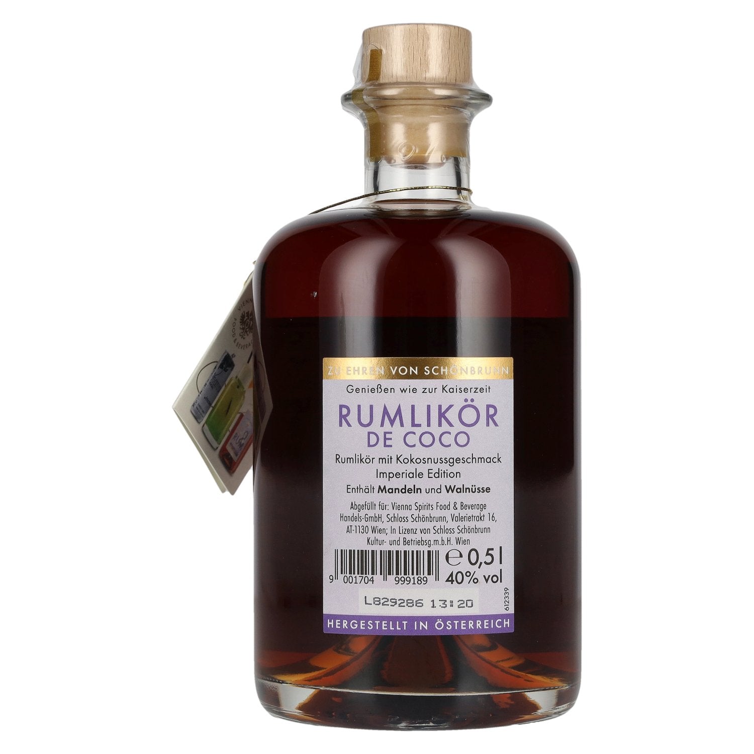 Schönbrunn Vienna Maria Theresia Rum de Coco Likör 40% Vol. 0,5l