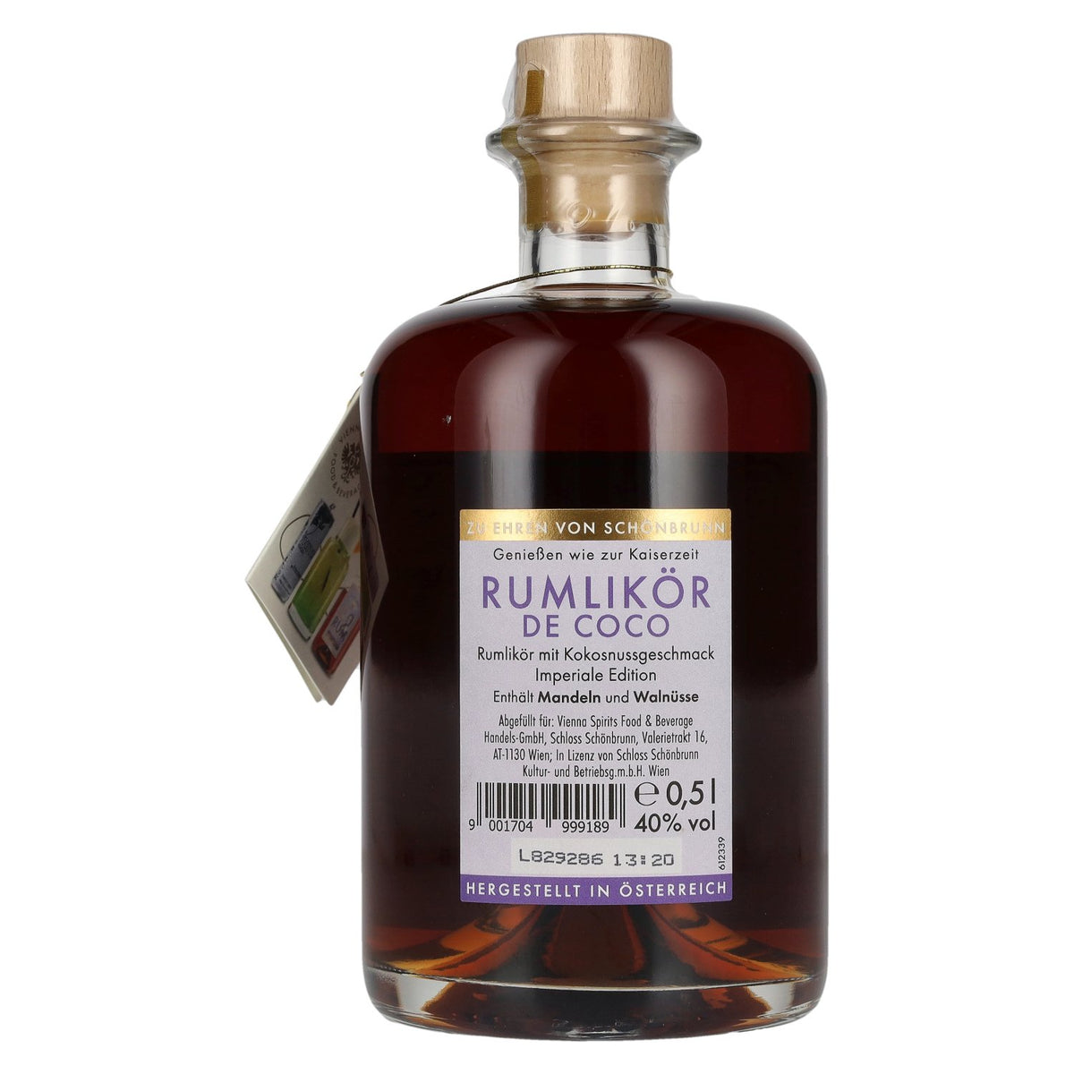 Schönbrunn Vienna Maria Theresia Rum de Coco Liqueur 40% Vol. 0,5l