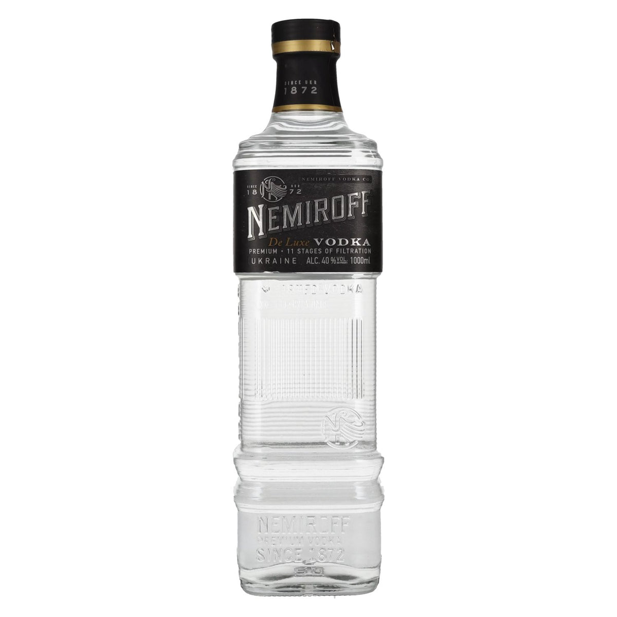 Nemiroff De Luxe Premium Vodka 40% vol. 1 litre