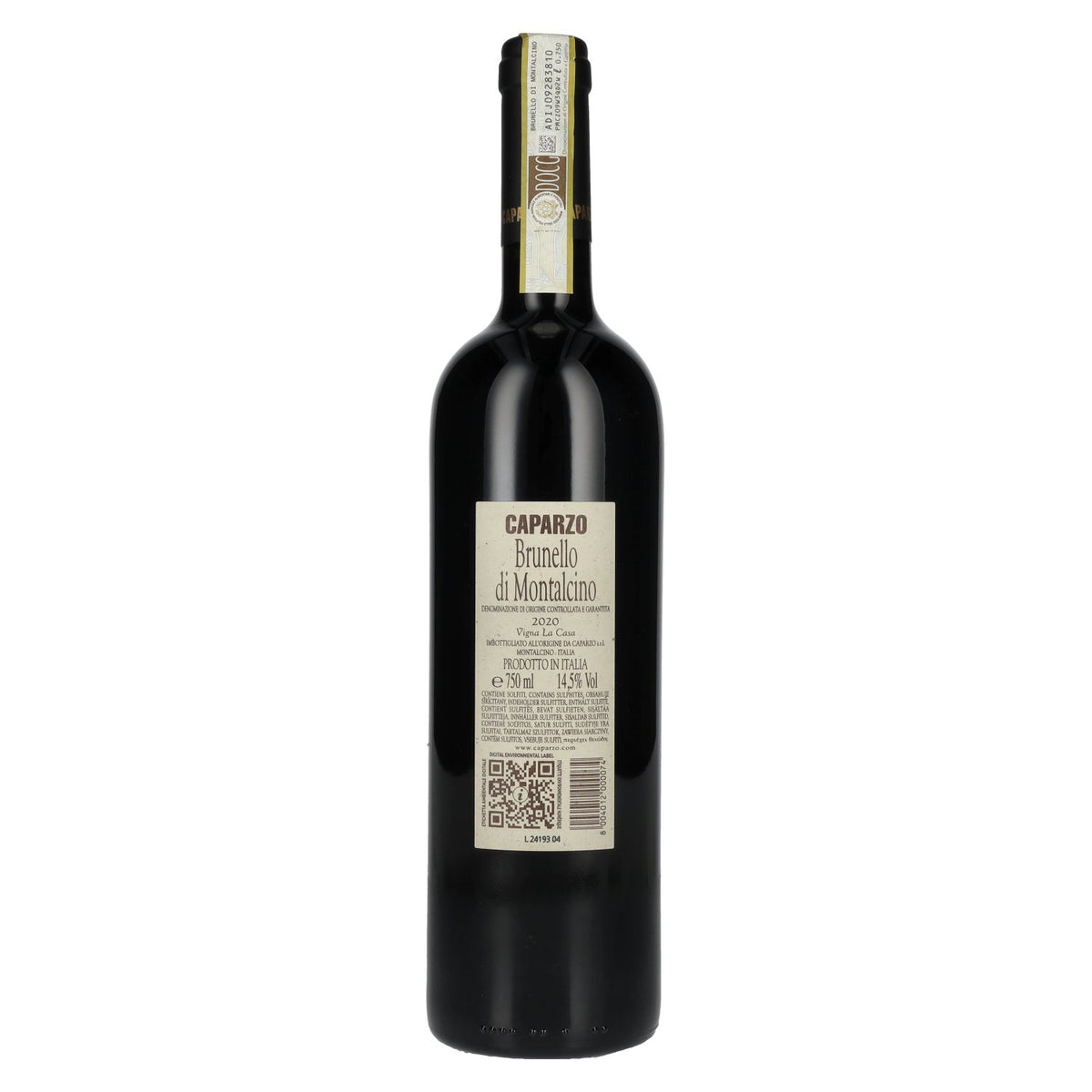 Caparzo La Casa Brunello di Montalcino DOCG 2020 14,5% vol. 0,75l