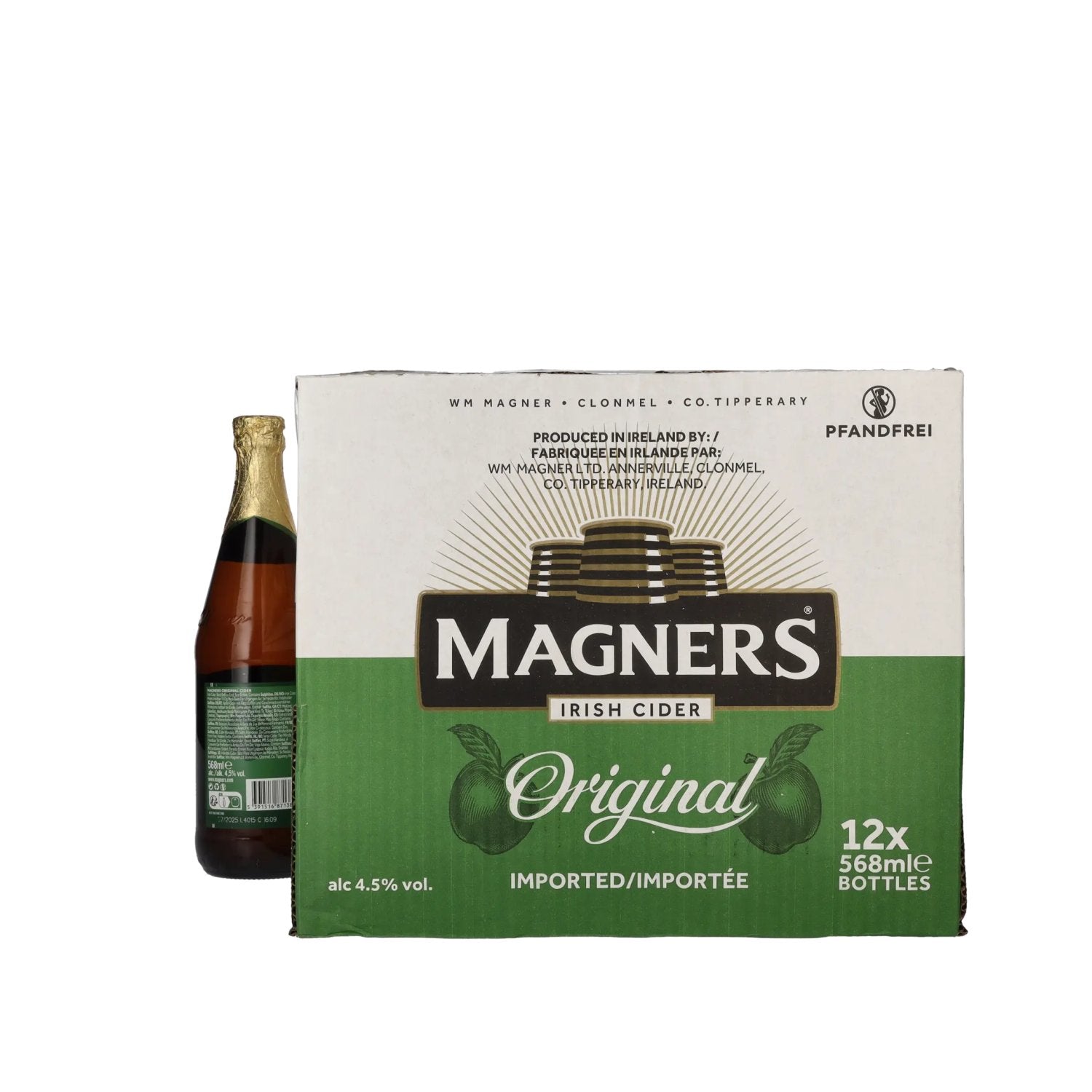 Magners Irish Cider ORIGINAL 4,5% vol. 12x0,568l