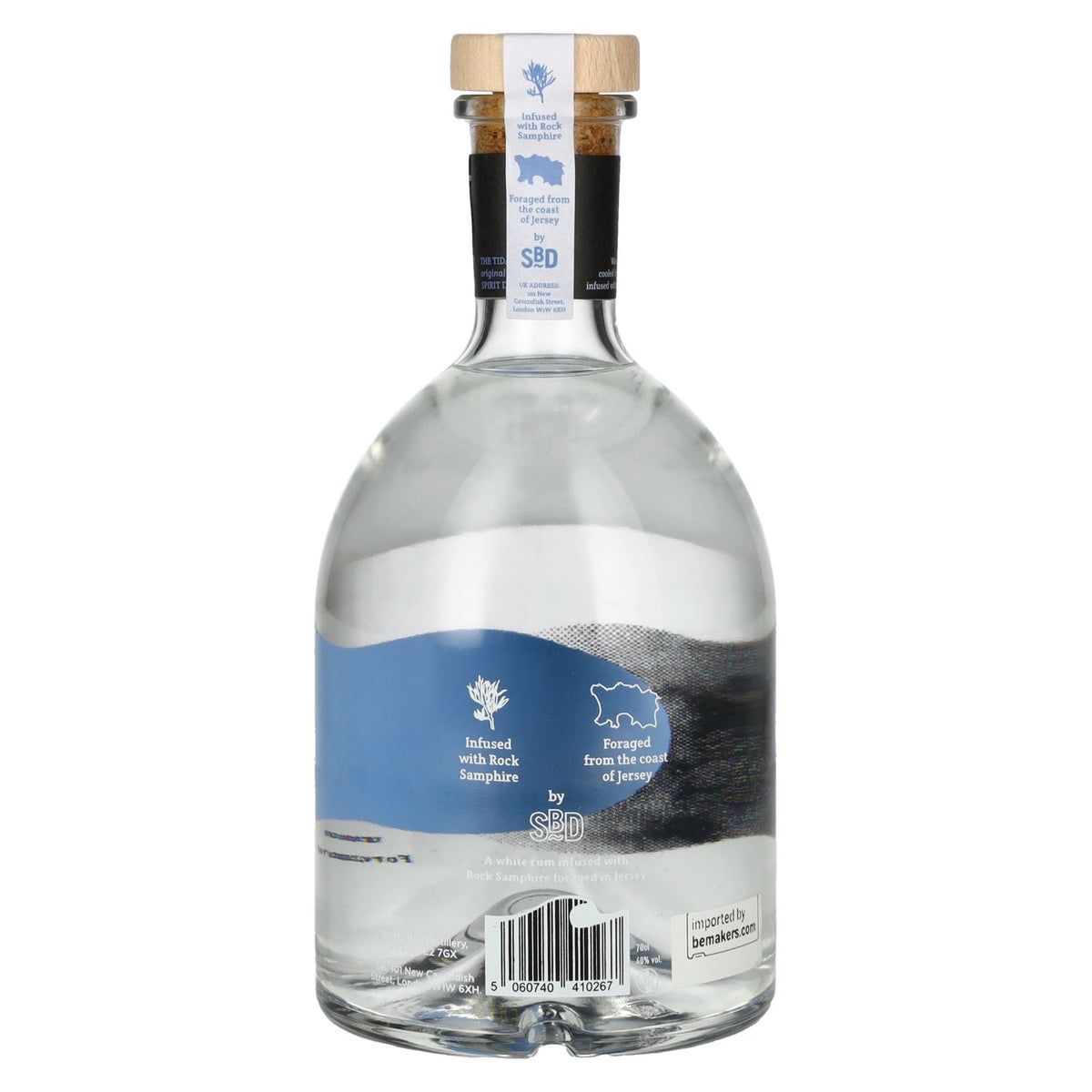 Rhum The Tidal Blianc 40 % vol., 0,7 l