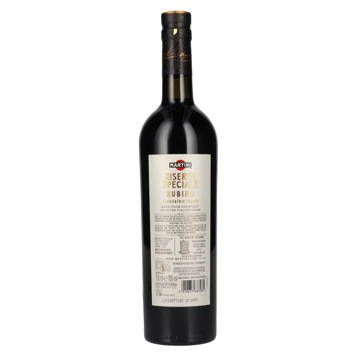 Martini Riserva Speciale RUBINO Vermouth di Torino 18% Vol. 0,75l