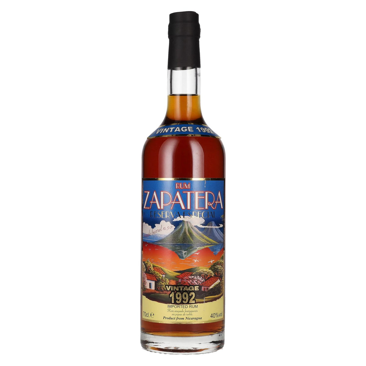 Zapatera Rum Reserva Especial Rum Cask No. 50 Vintage 1992 40% vol. 0,7 l