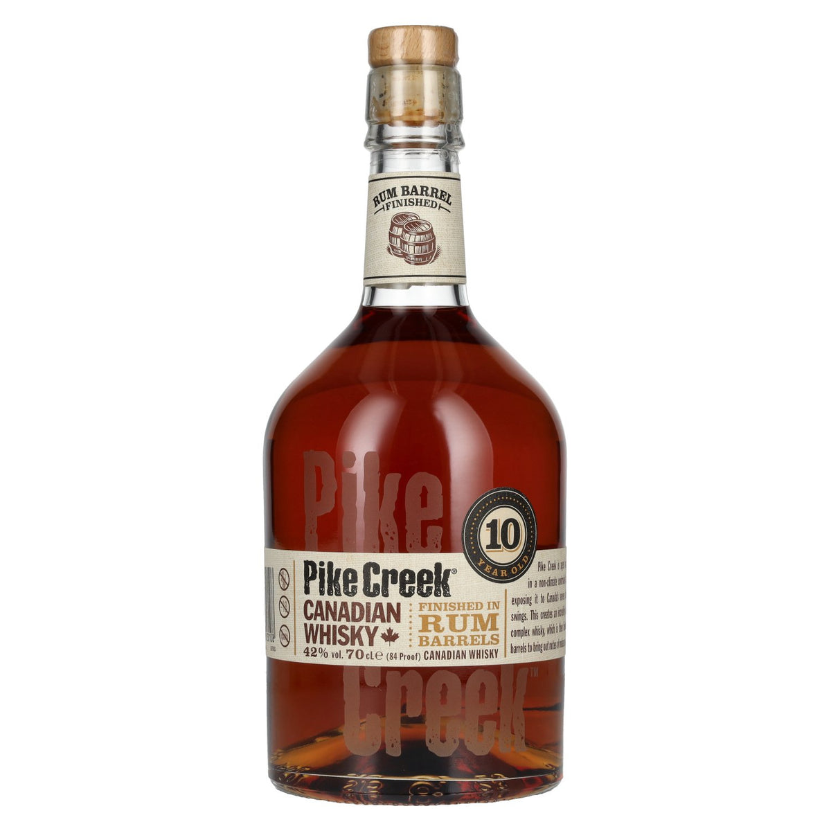Pike Creek 10 Years Old Canadian Whisky 42% Vol. 0,7l