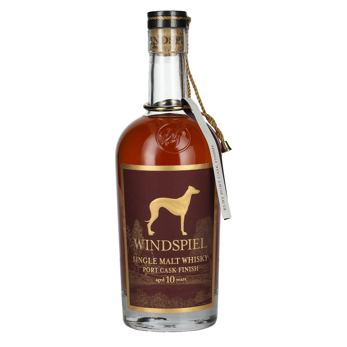 Windspiel, whisky single malt vieilli 10 ans en fût de Old Port, 42 % vol., 0,5 l