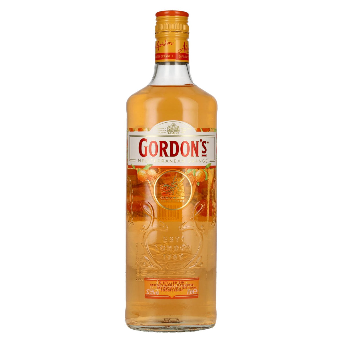 Gordon's MEDITERRANEAN ORANGE Distilled Gin 37,5% vol. 0,7 l