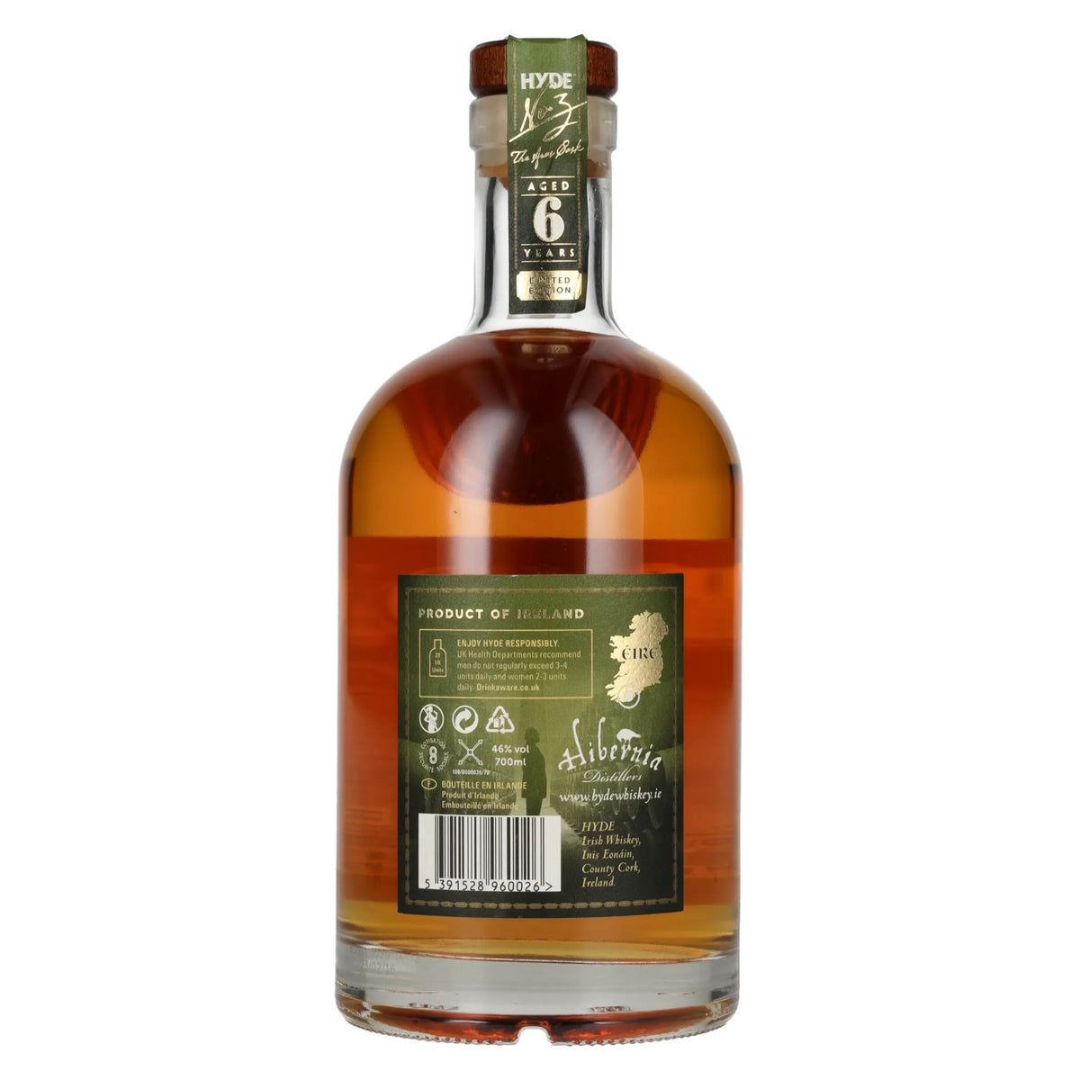 Hyde No.3 THE ÁRAS CASK 1916 Single Grain Irish Whiskey Limited Edition 46% Vol. 0,7l