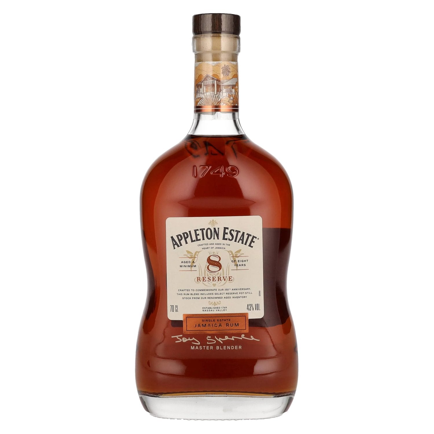 Appleton Estate Reserve 8 Blend Rhum de Jamaïque 43% vol. 0,7l