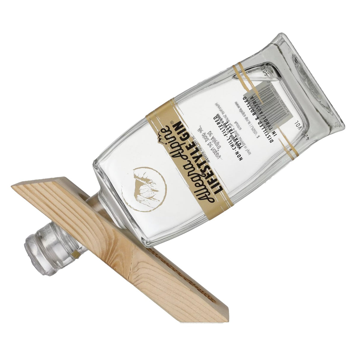 Allegra Alpine Lifestyle Gin 42% vol. 0,5l avec kickstand