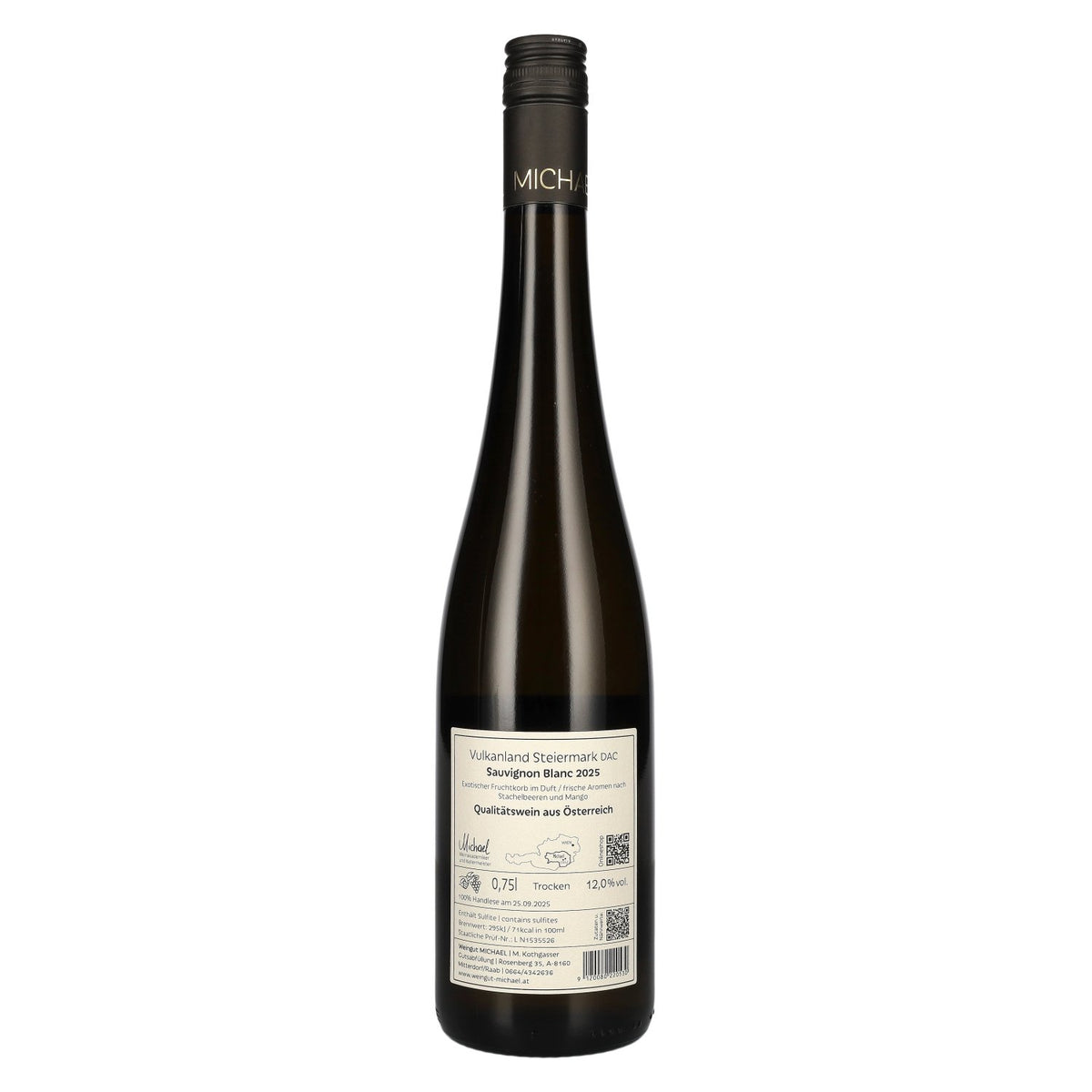 MICHAEL Sauvignon Blanc Vulkanland Steiermark DAC 2025 12% vol. 0,75 l