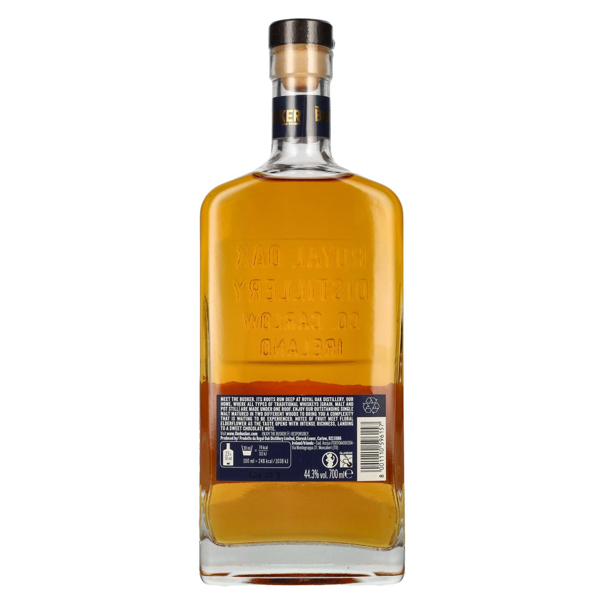The Busker Single Malt Irish Whiskey 44,3% vol. 0,7 l