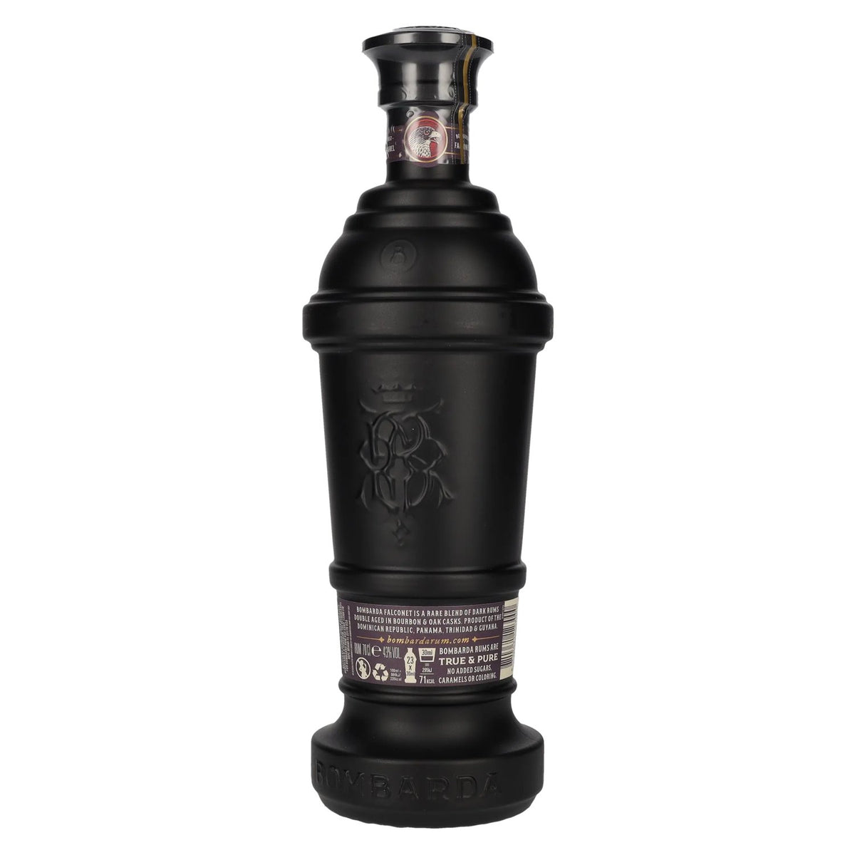 Bombarda FALCONET Dark Caribbean Rum 43% vol. 0,7 l