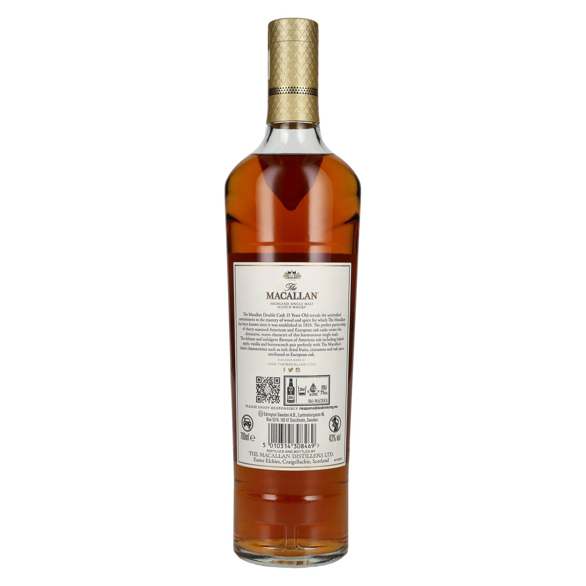 The Macallan 15 Years Old DOUBLE CASK 43% vol. 0.7 l