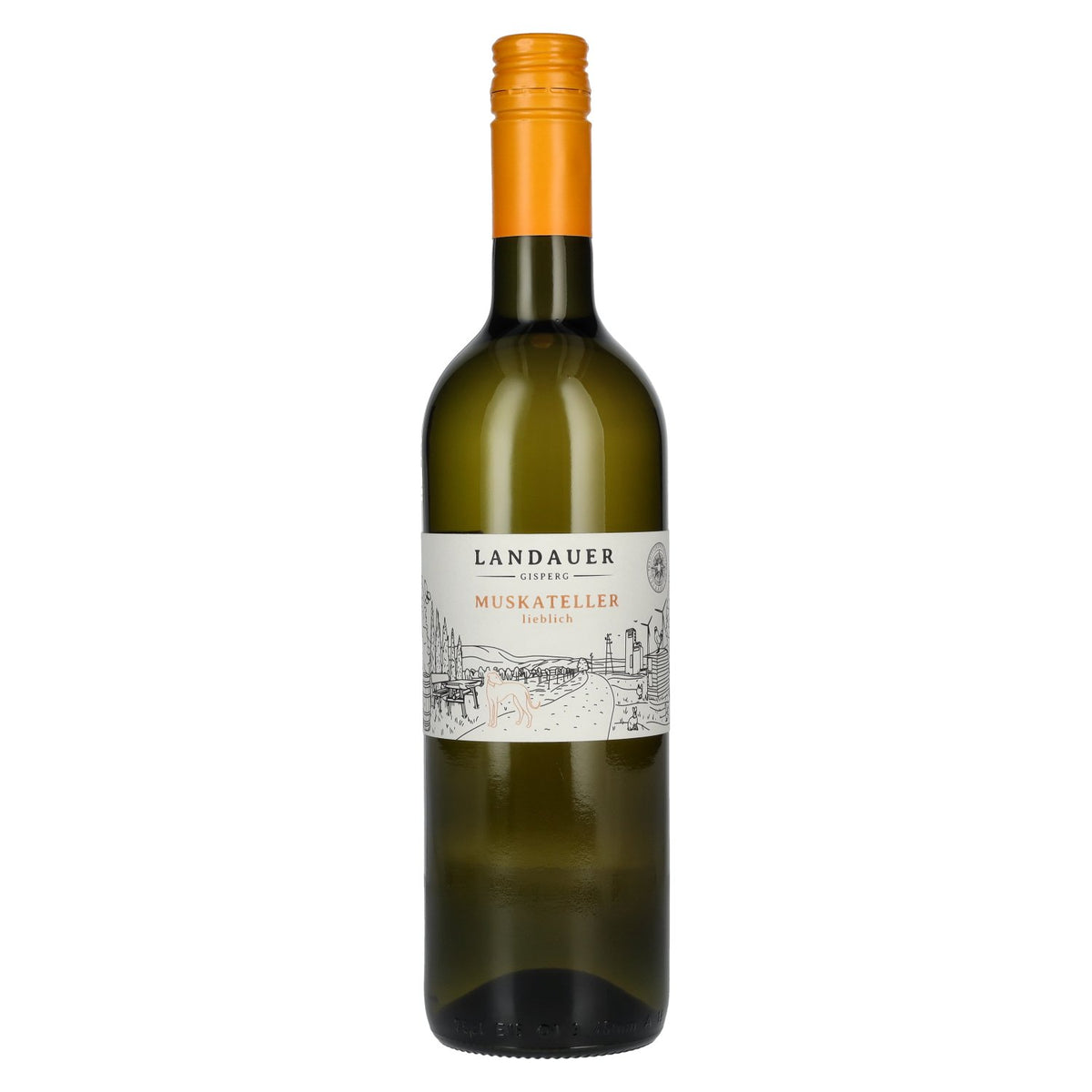 Landauer Gisperg Muskateller moelleux 10% Vol. 0,75l