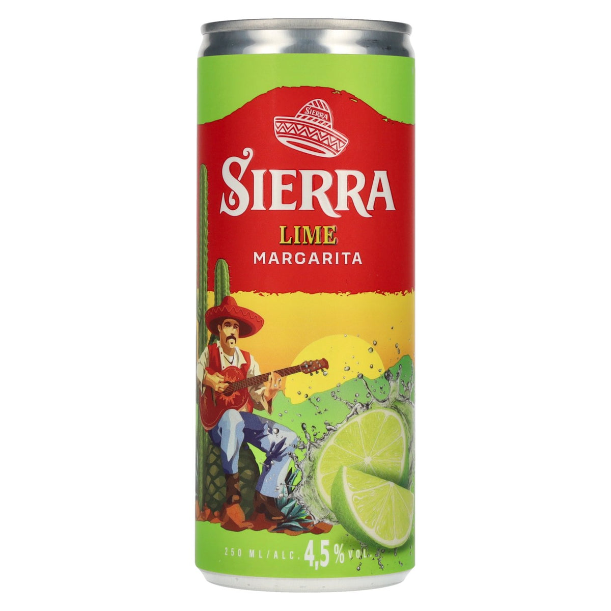 Sierra Lime Margarita 4,5% Vol. 0,25l Dose Pfand
