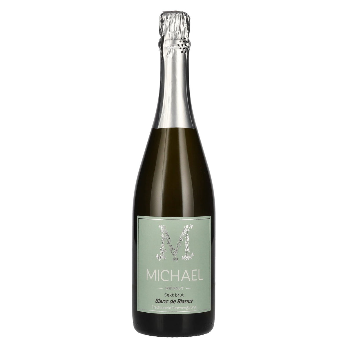 MICHAEL Sparkling Wine, Brut Blanc de Blancs, 12% ABV, 0.75l