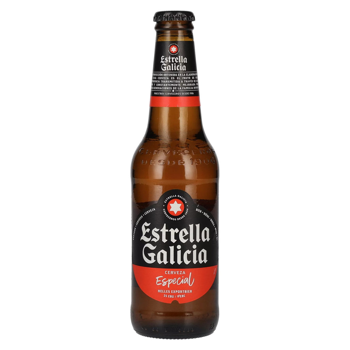 Estrella Galicia Cerveza Especial 5,5% Vol. 0,33l