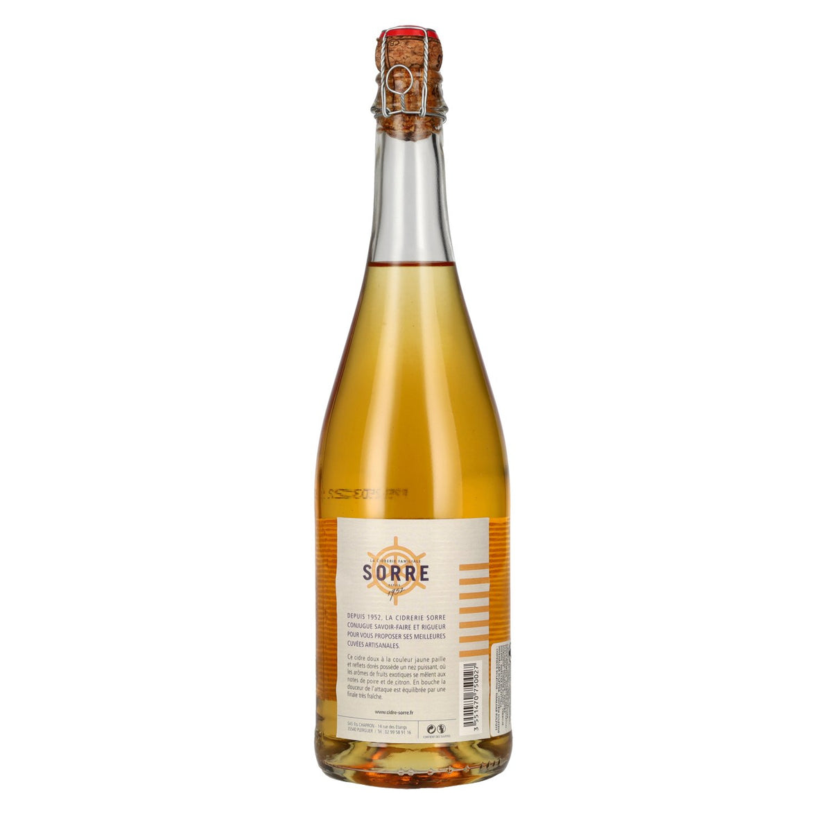 Sorre Cidre Artisanal Doux 2,5 % vol. 0,75 l