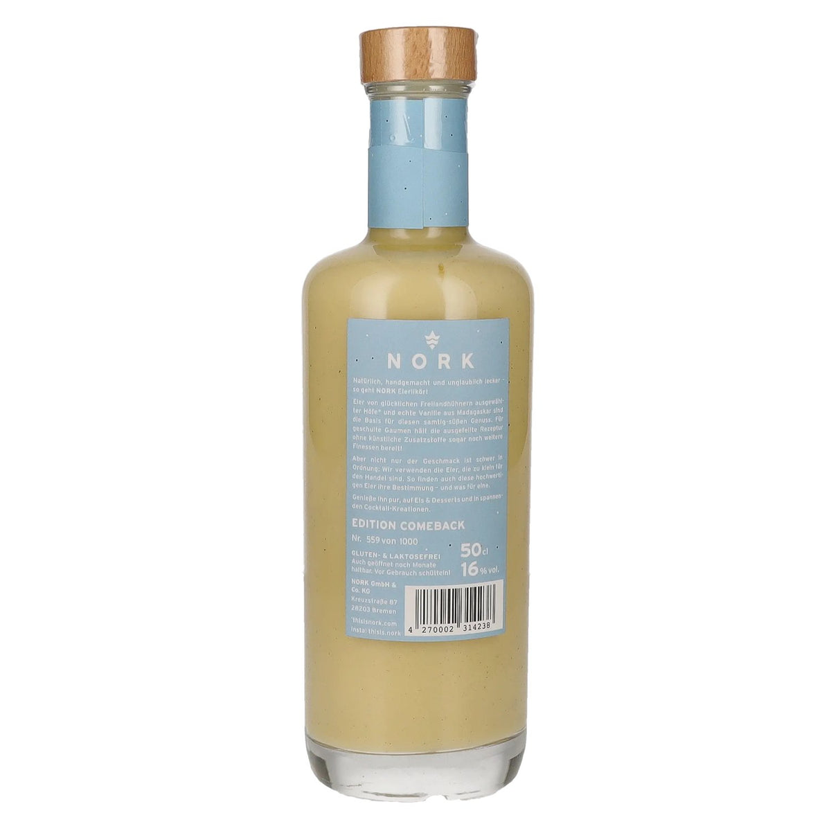 Liqueur aux œufs Nork 16 % vol., 0,5 l