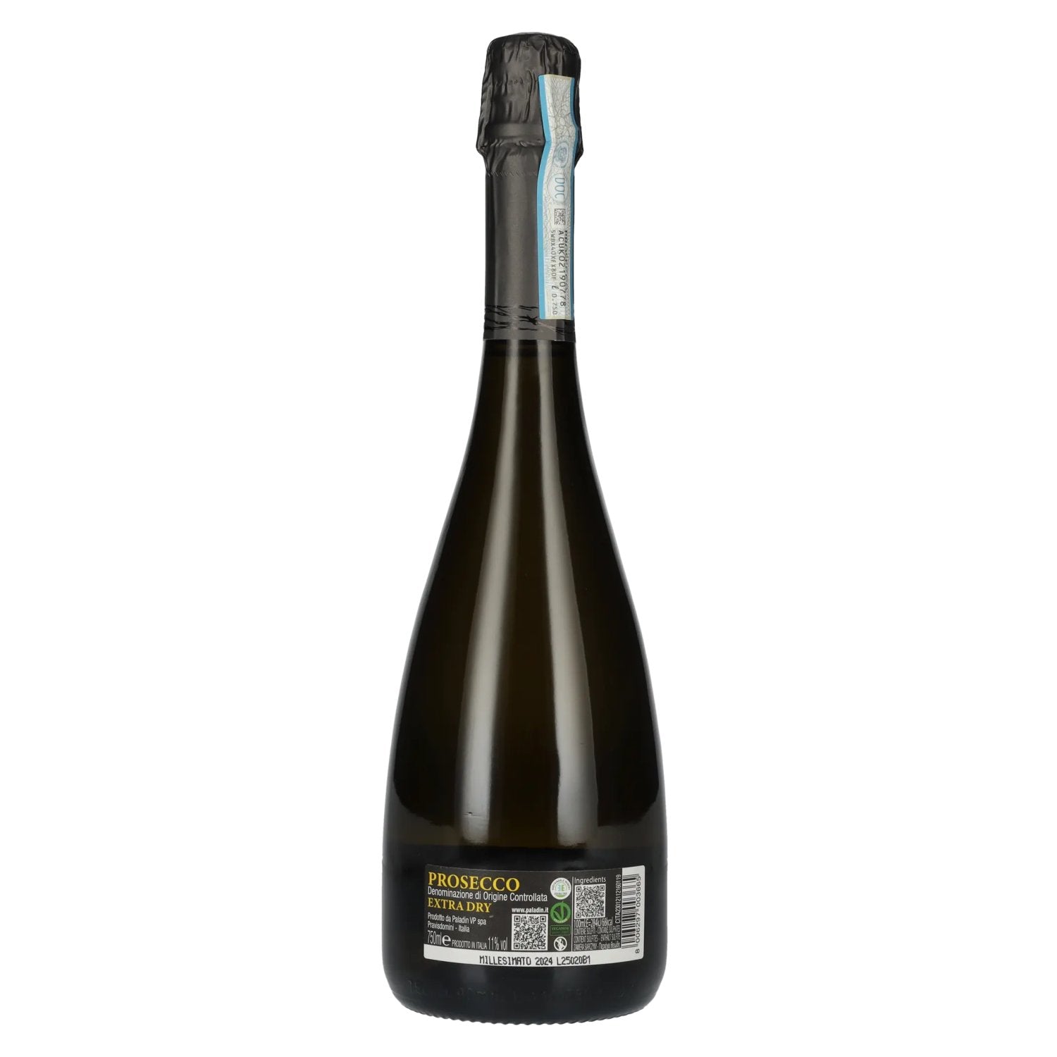 Paladin Prosecco Millesimato Extra Dry DOC 2024 11% Vol. 0,75l