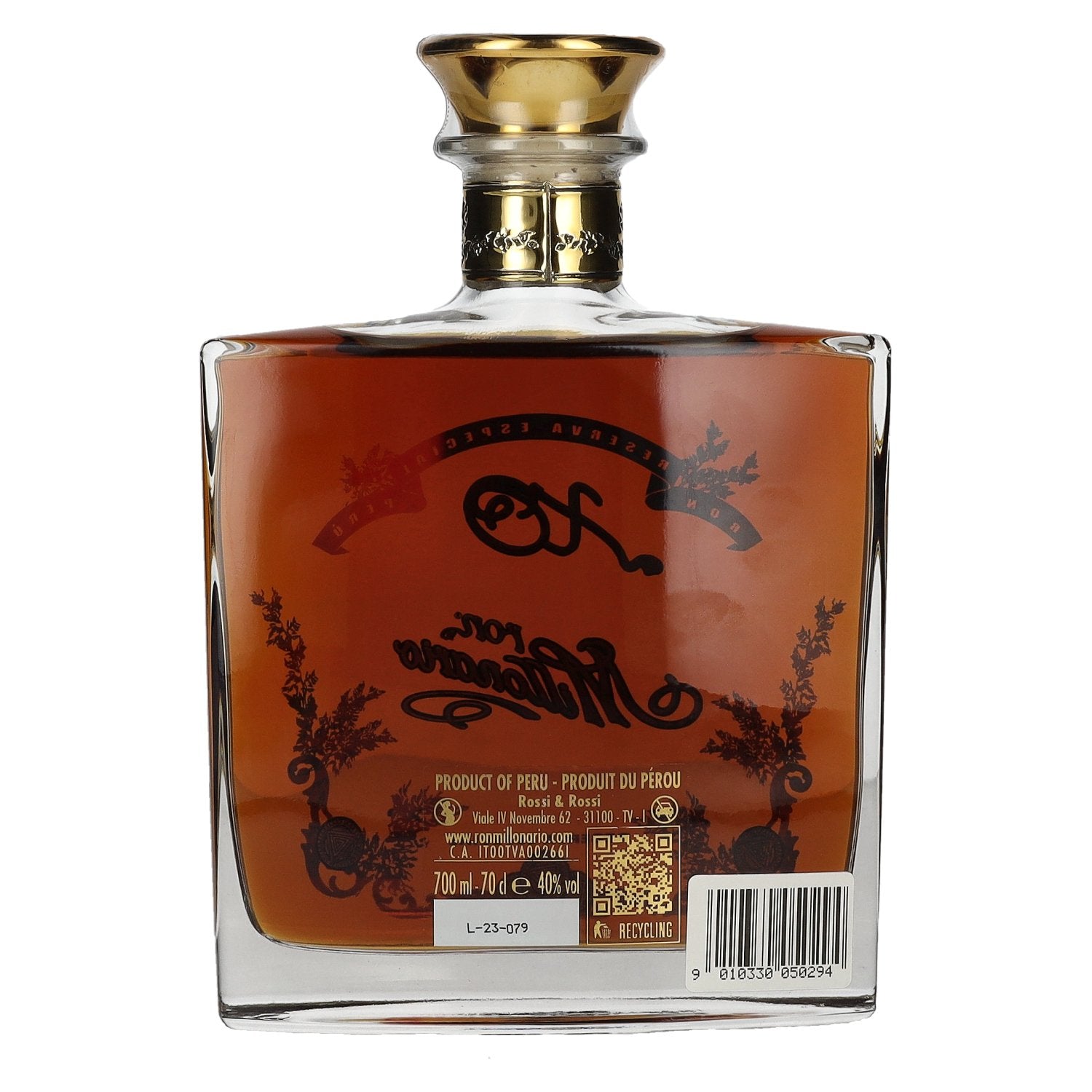 Ron Millonario XO Reserva Especial 40% Vol. 0,7l