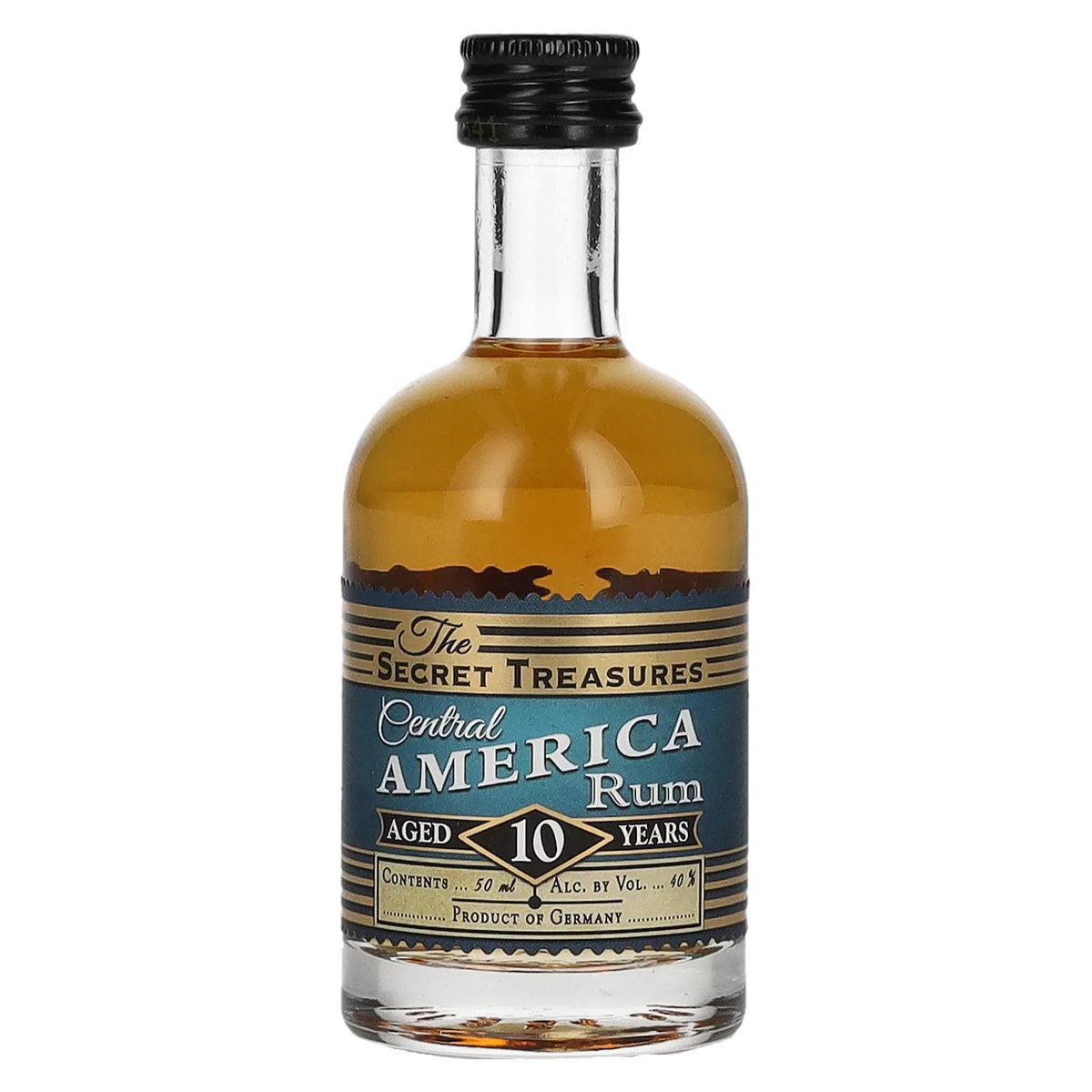The Secret Treasures 10 Years Old Central America Rum 40% vol. 0,05 l