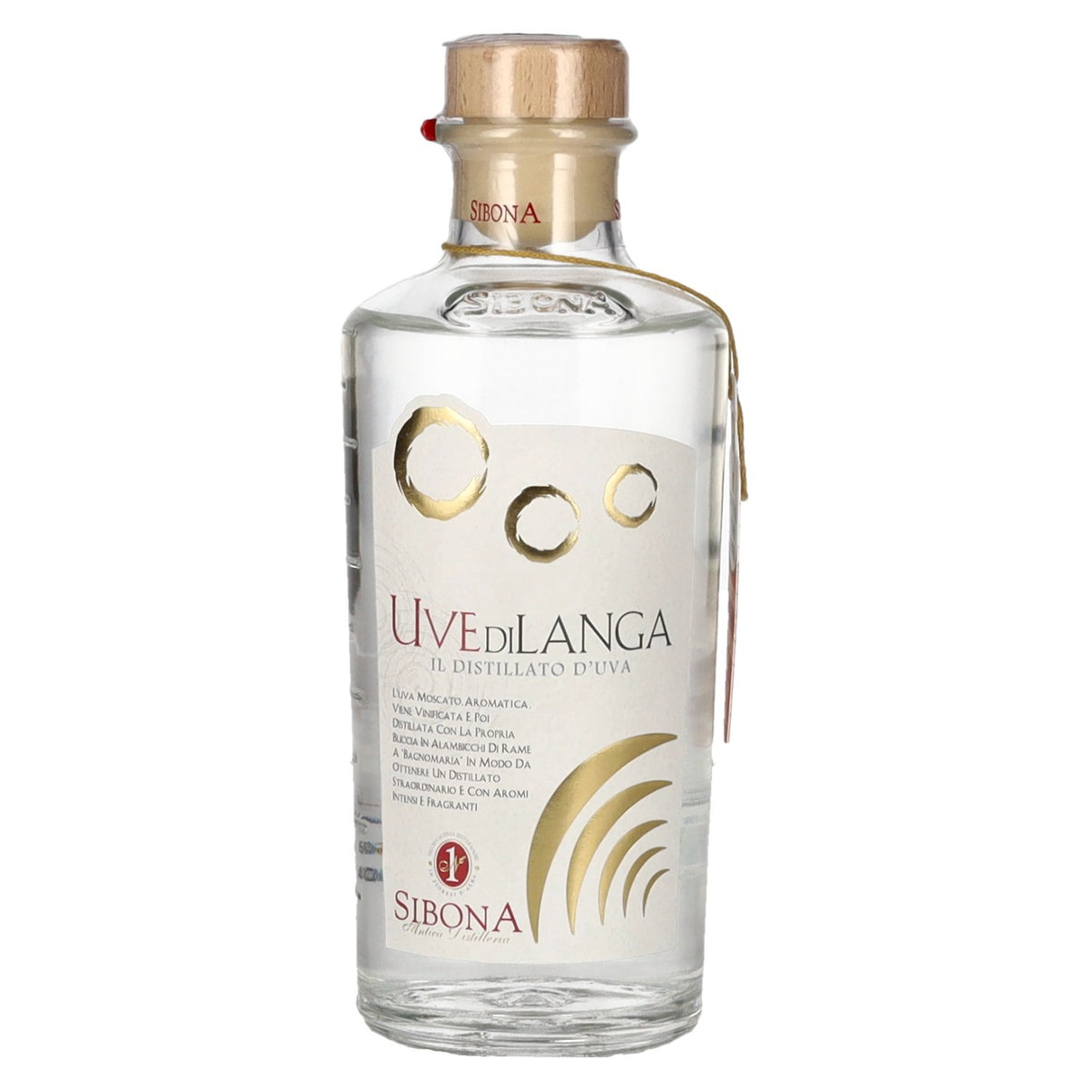 Sibona La Grappa di UVEDILANGA 40% vol. 0,5 l