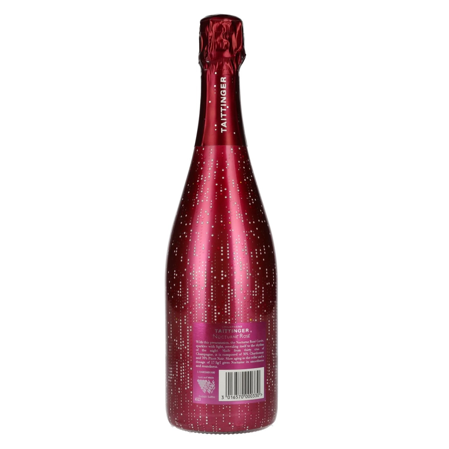 Taittinger Champagne NOCTURNE ROSÉ Sec City Nights Edition 12,5% Vol. 0,75l