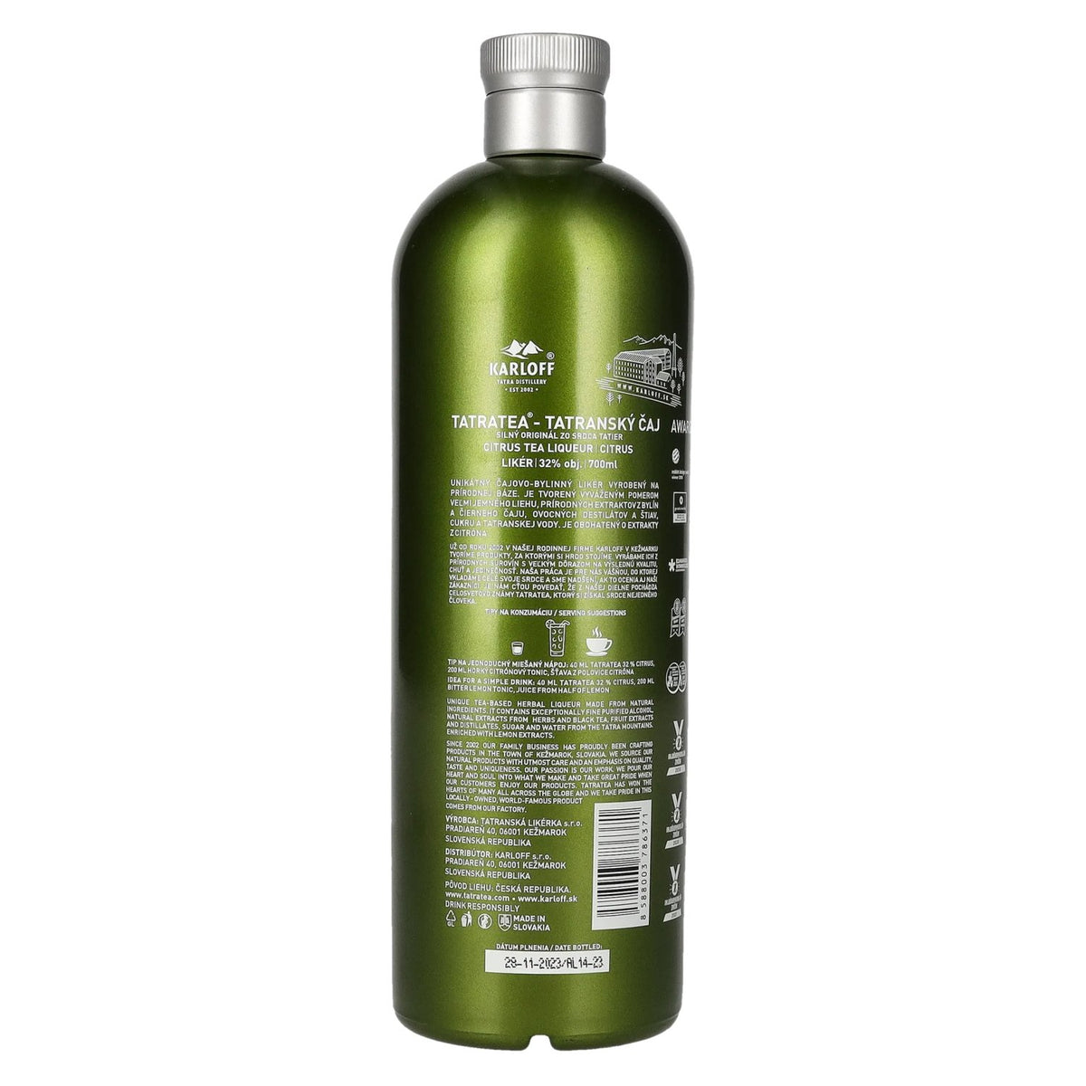 Tatratea Citrus Tea Liqueur 32% vol. 0,7 l