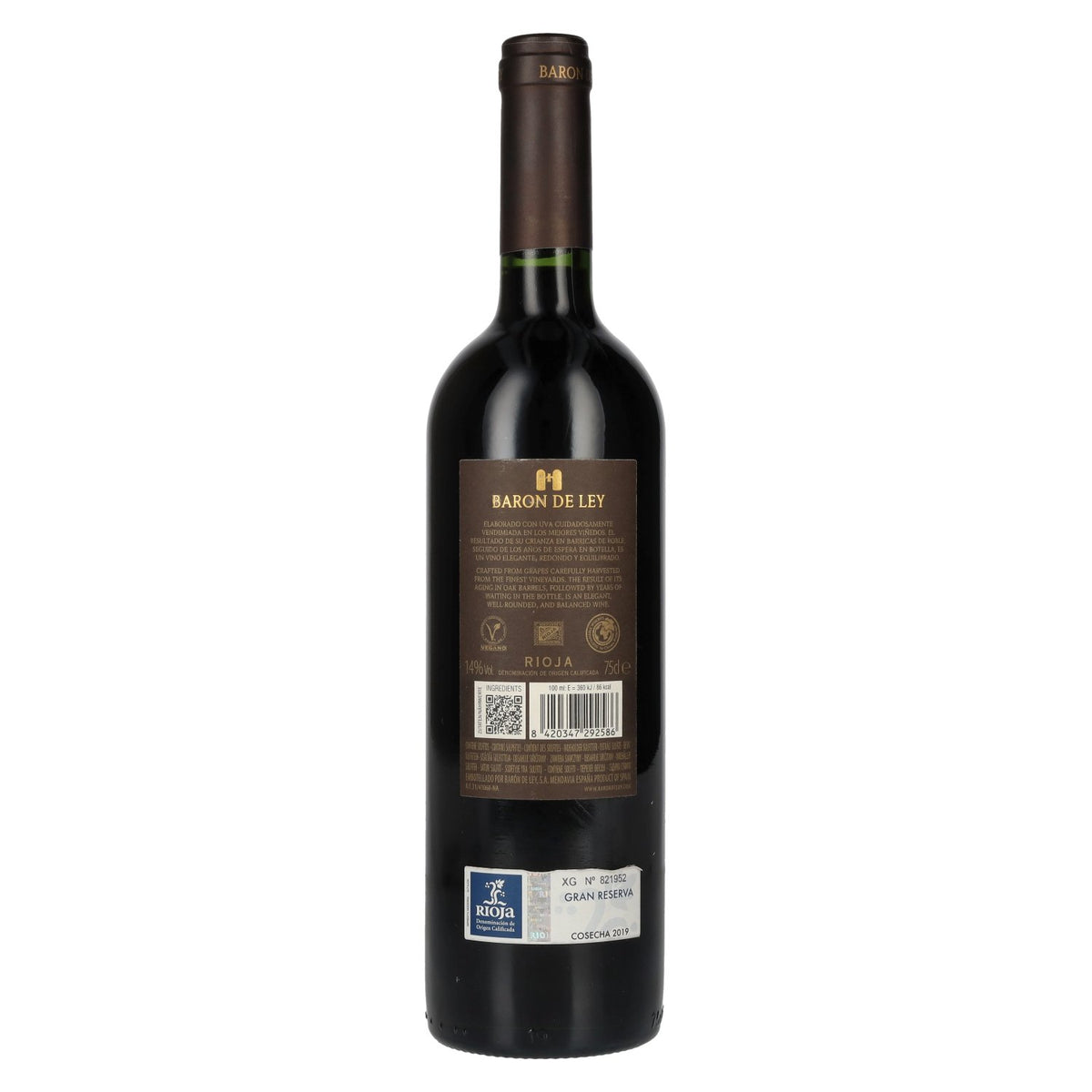 Baron De Ley Rioja Gran Reserva 2019 14% Vol. 0,75l