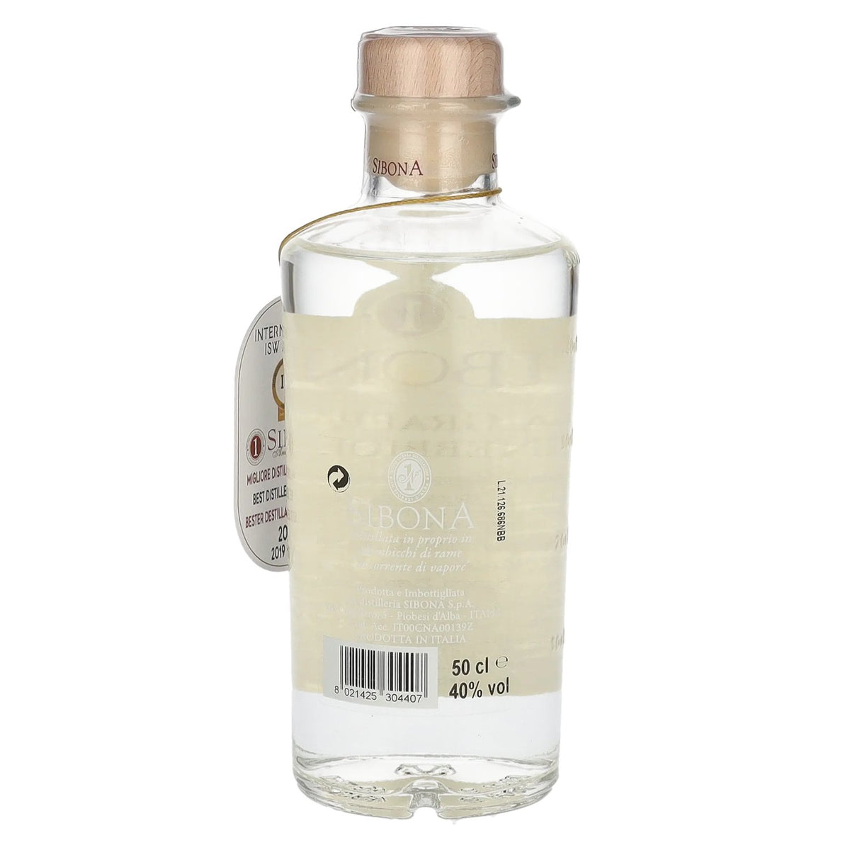 Sibona La Grappa di NEBBIOLO 40 % vol. 0,5 l