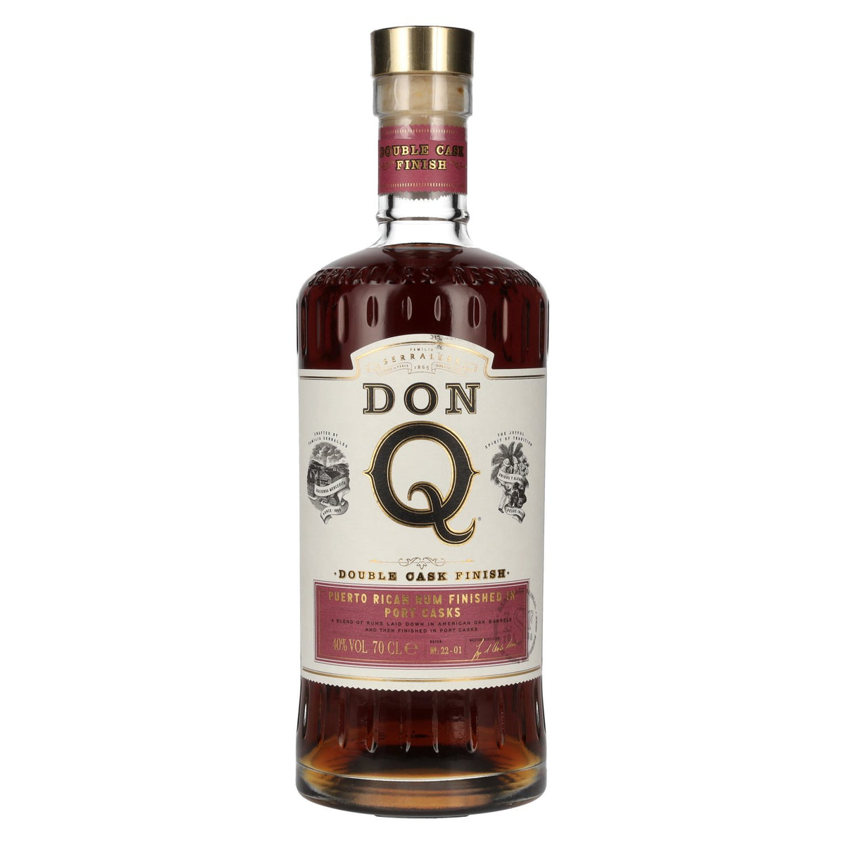Don Q Rum Double Cask PORT CASK FINISH 40 % vol. 0,7 l
