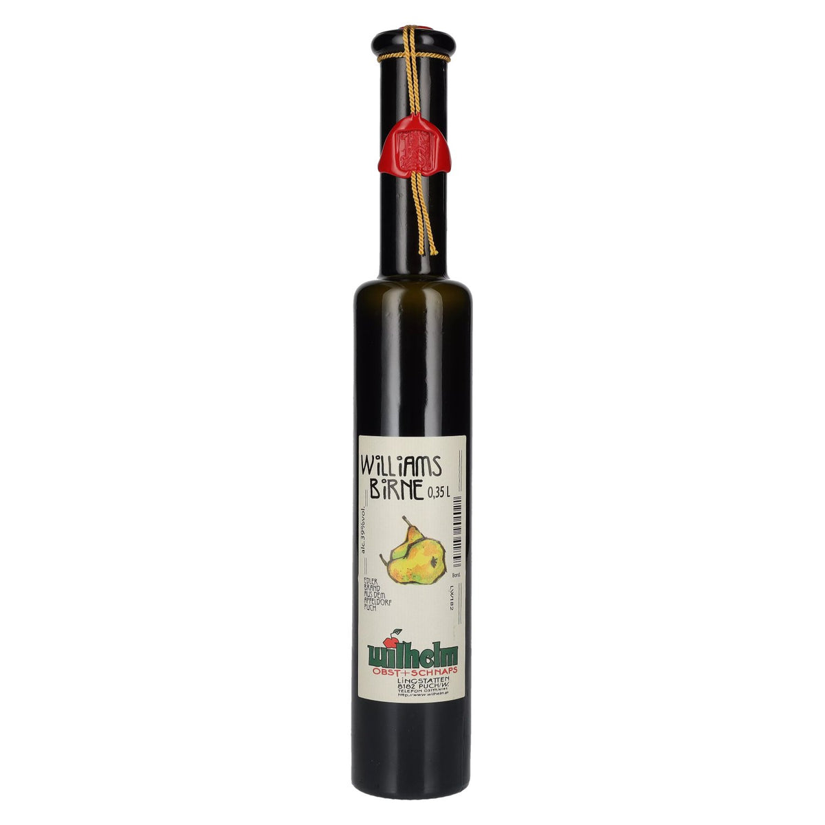 Wilhelm Williamsbrand 39% vol. 0,35 l