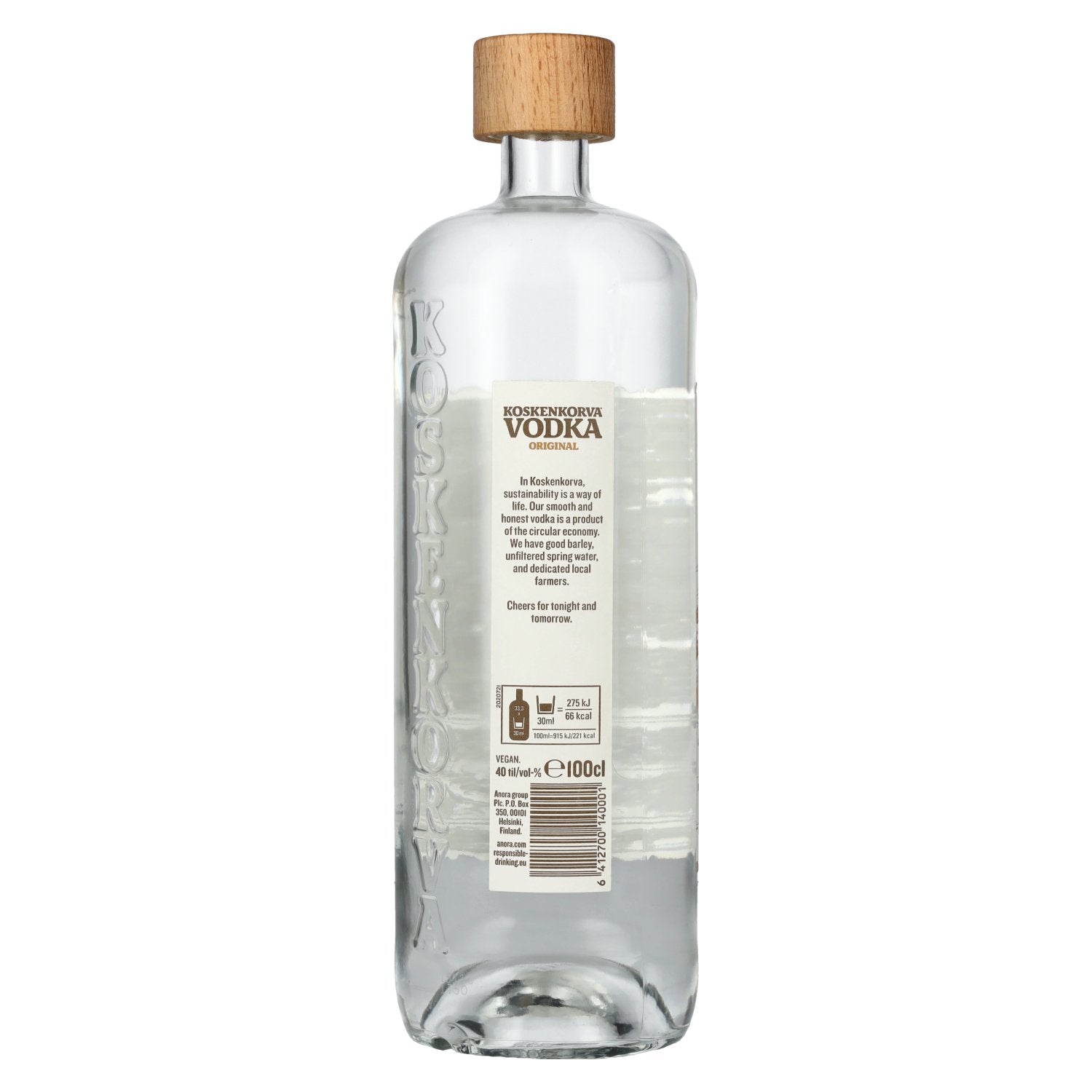 Koskenkorva Vodka ORIGINAL 40% Vol. 1l