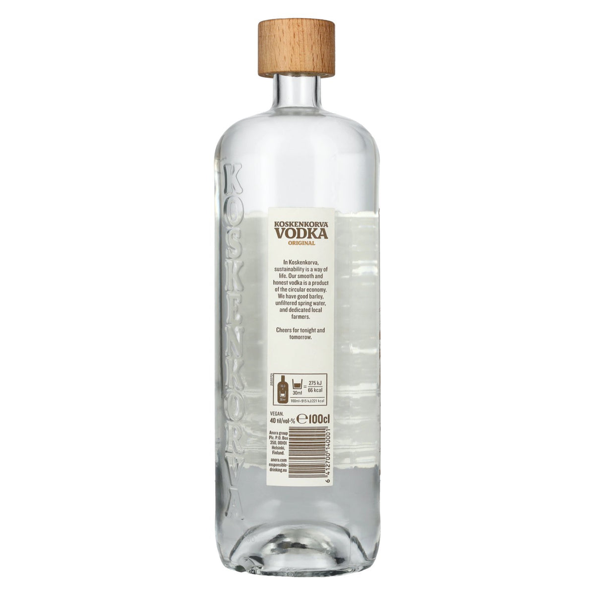 Vodka Koskenkorva ORIGINAL 40 % vol. 1 l