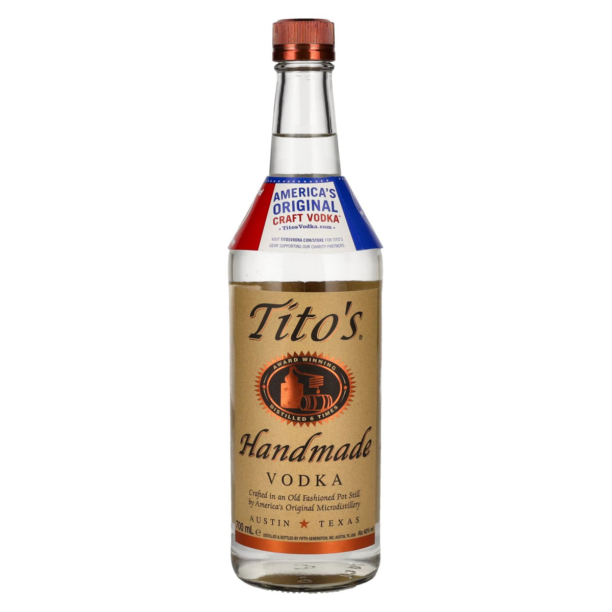 Tito's Handmade Vodka 40 % vol. 0,7 l