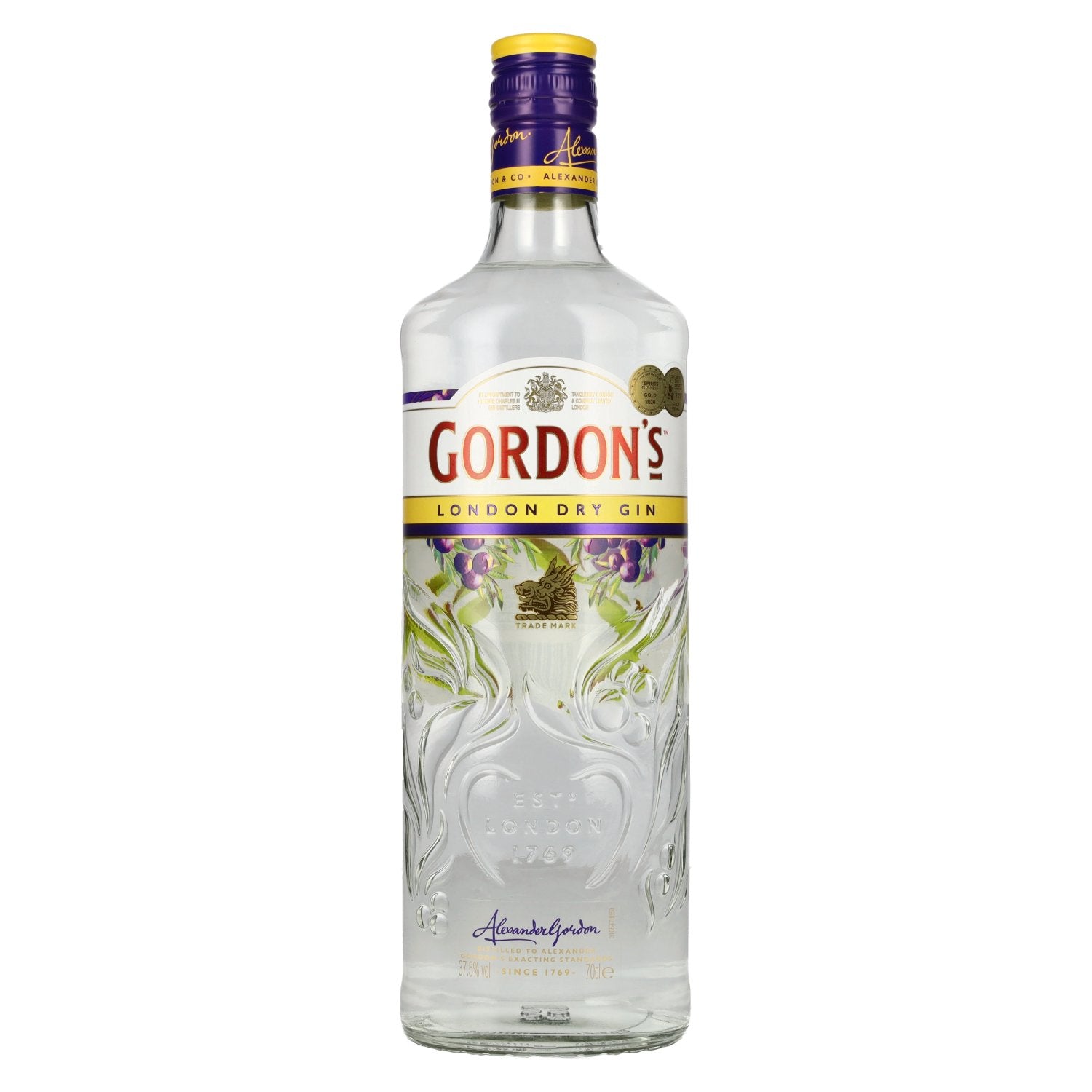 Gordon's London Dry Gin 37.5% ABV 0.7l