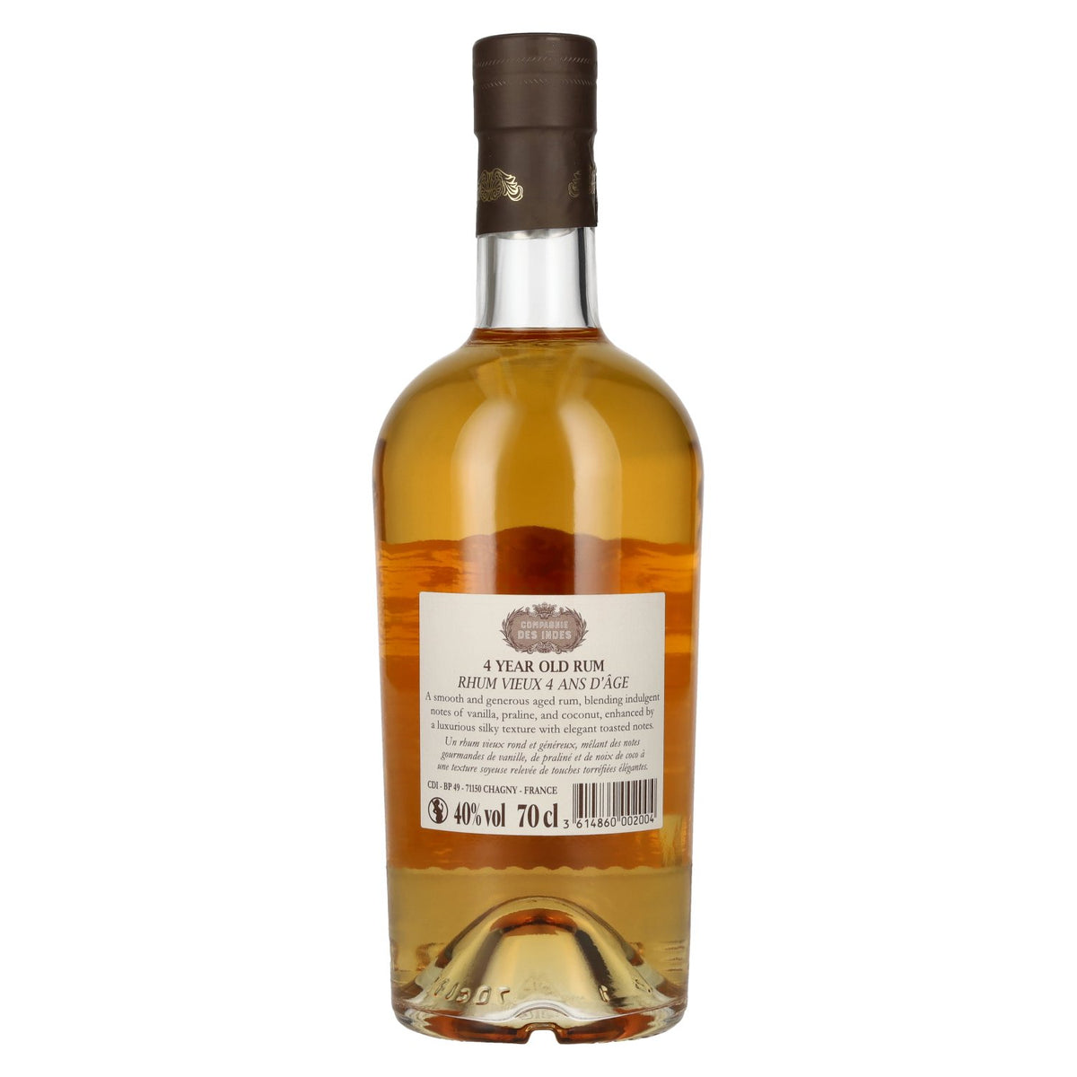Compagnie des Indes LATINO VENEZUELA 4-Year-Old Rum, aged in ex-bourbon casks, 40% vol., 0.7 l