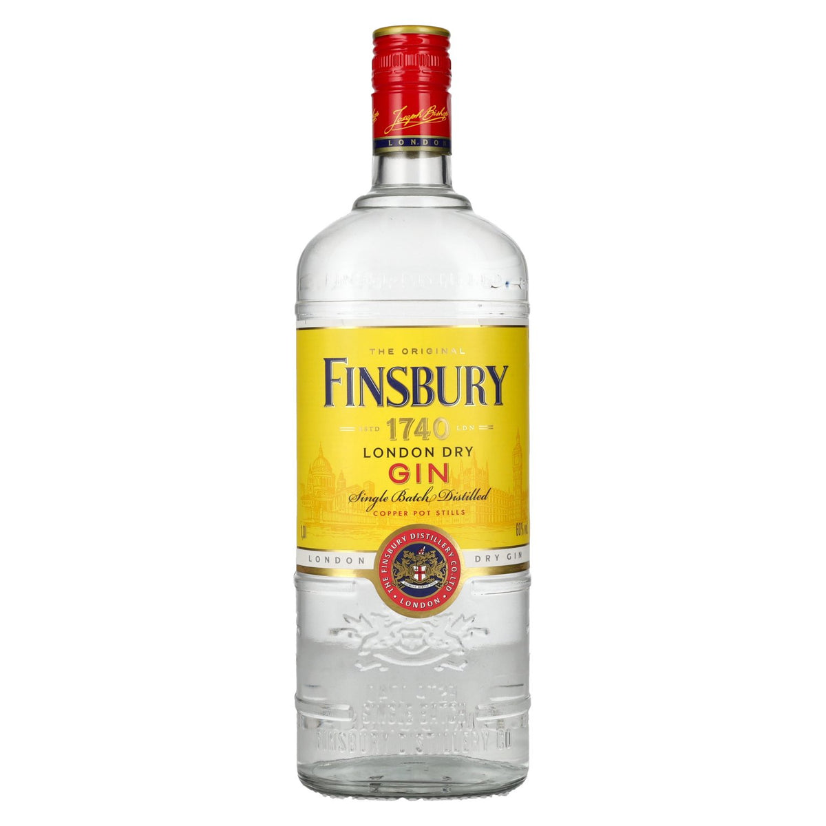 Finsbury London Dry Gin 60 % vol., 1 l